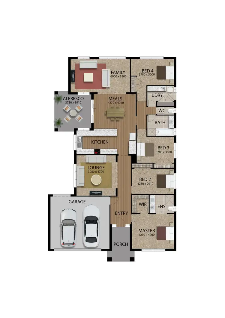Floorplan of Homely house listing, 30 Dream Avenue, Cranbourne East VIC 3977
