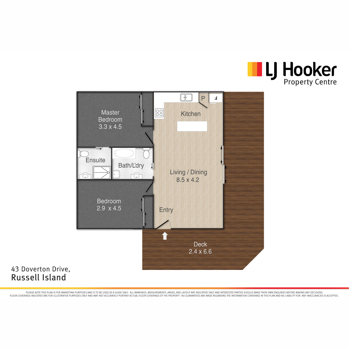 Floorplan of Homely house listing, 43 Doverton Drive, Russell Island QLD 4184