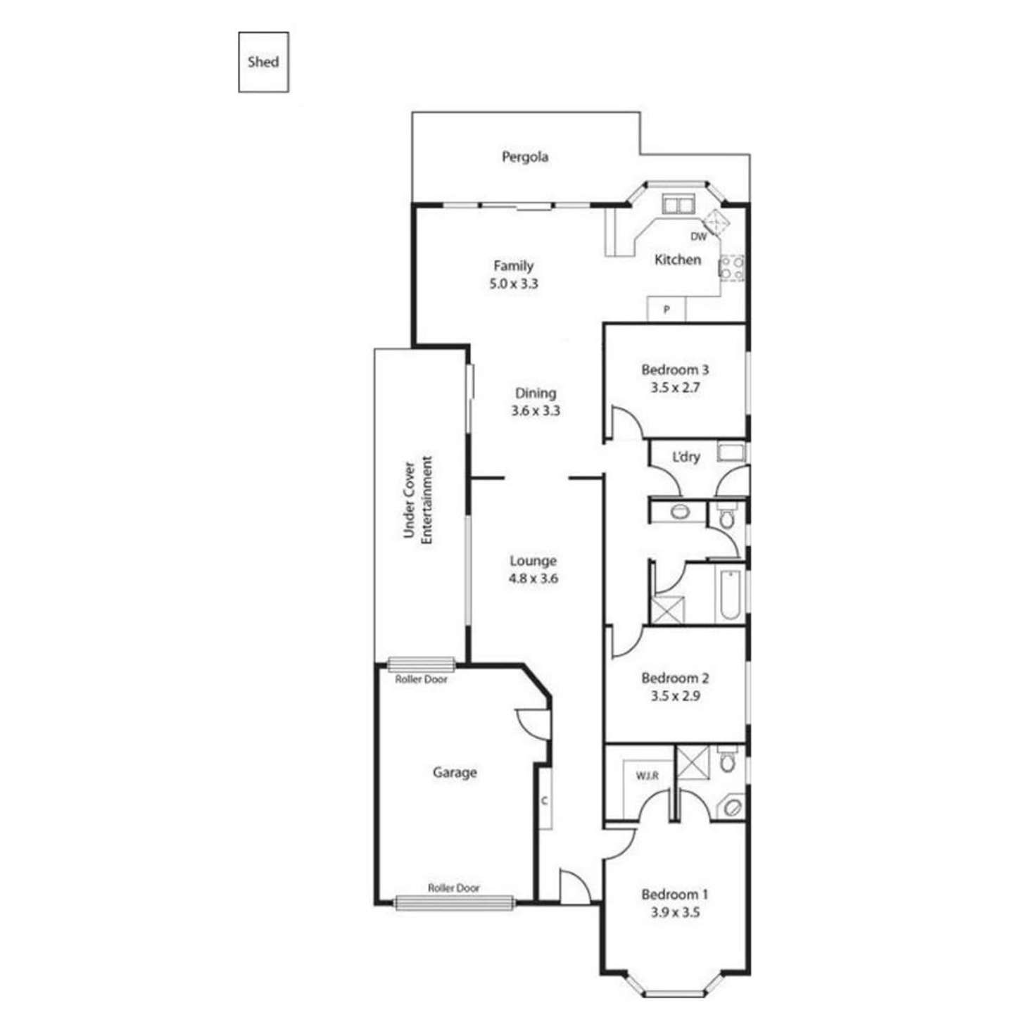 Floorplan of Homely house listing, 19 Andrew Street, Allenby Gardens SA 5009