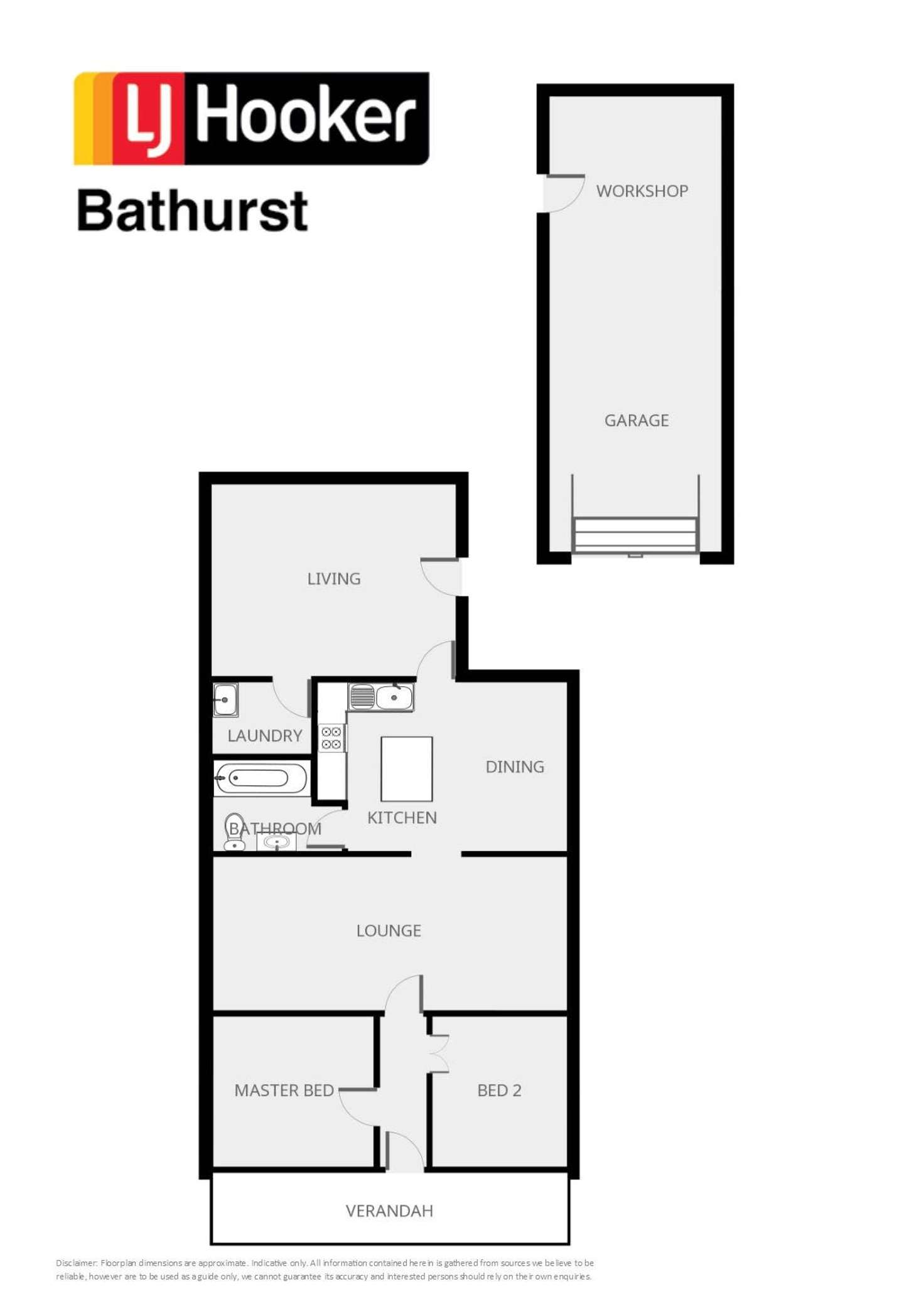 Floorplan of Homely house listing, 313 Rankin Street, Bathurst NSW 2795