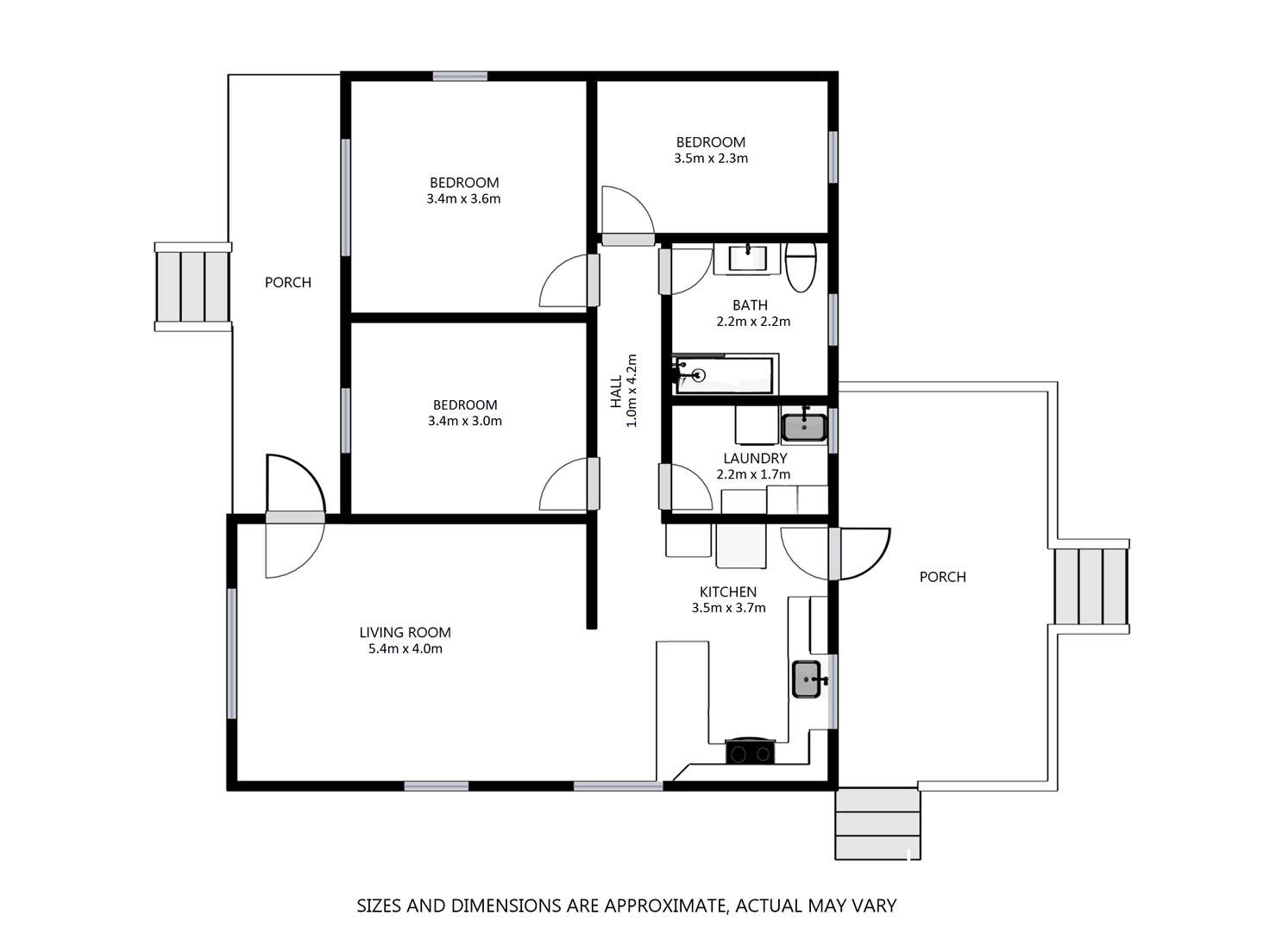 Floorplan of Homely house listing, 9 Lyra Drive, Lake Tabourie NSW 2539