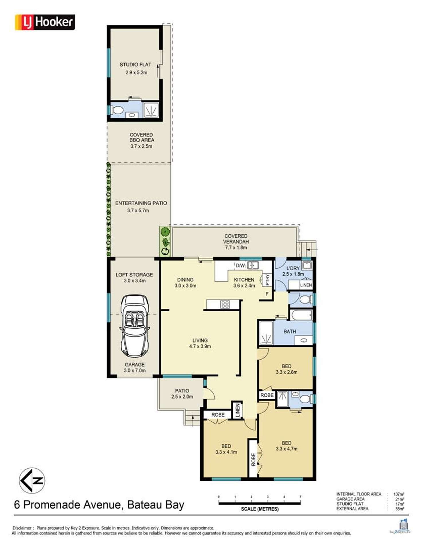Floorplan of Homely house listing, 6 Promenade Avenue, Bateau Bay NSW 2261