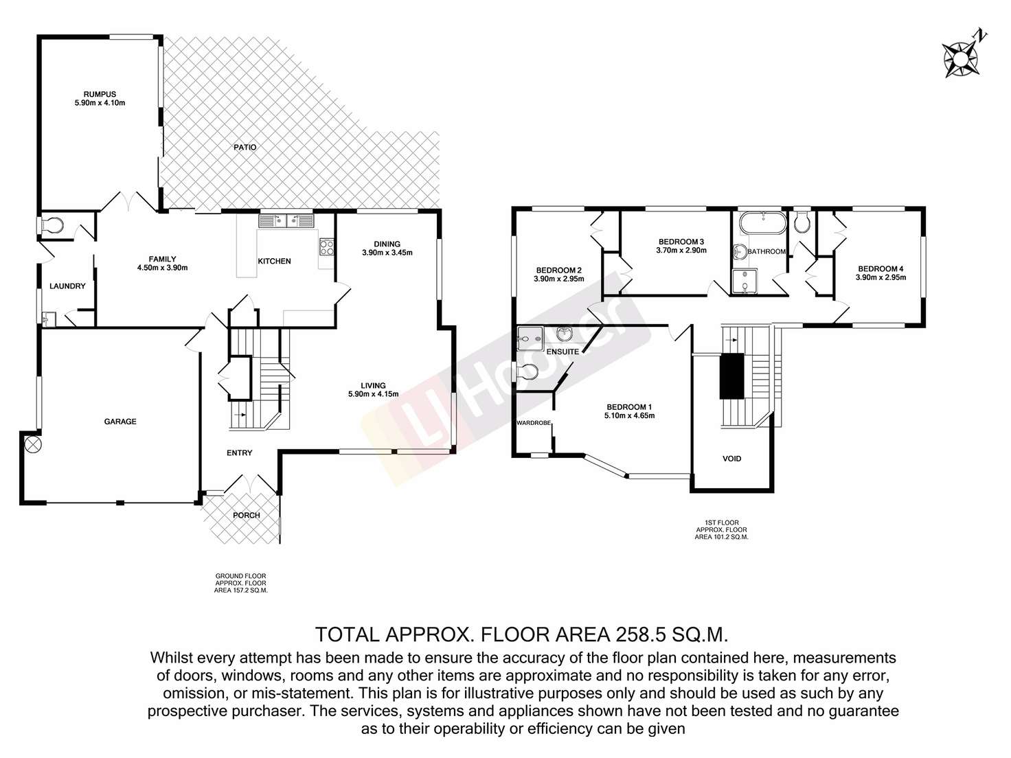 Floorplan of Homely house listing, 14 Thistlewood Court, Algester QLD 4115