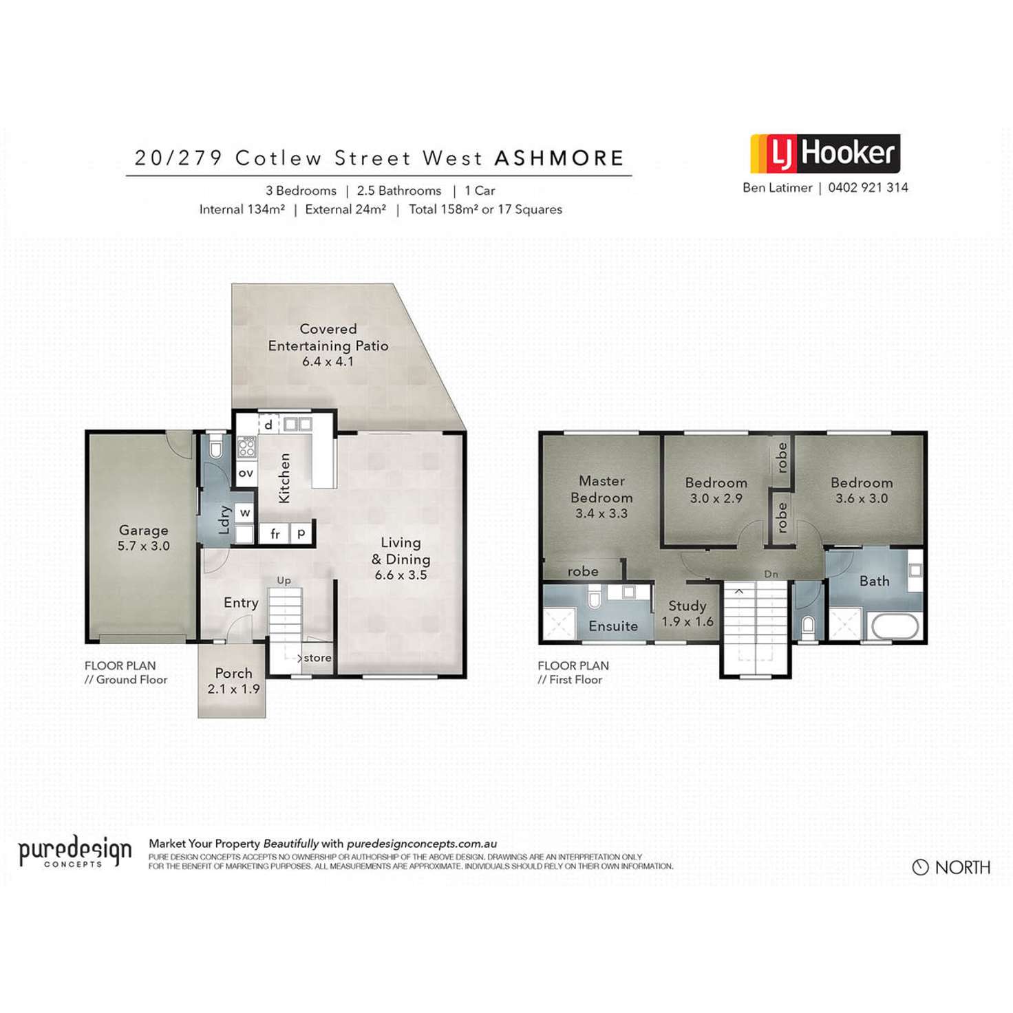 Floorplan of Homely townhouse listing, 20/279 Cotlew Street West, Ashmore QLD 4214