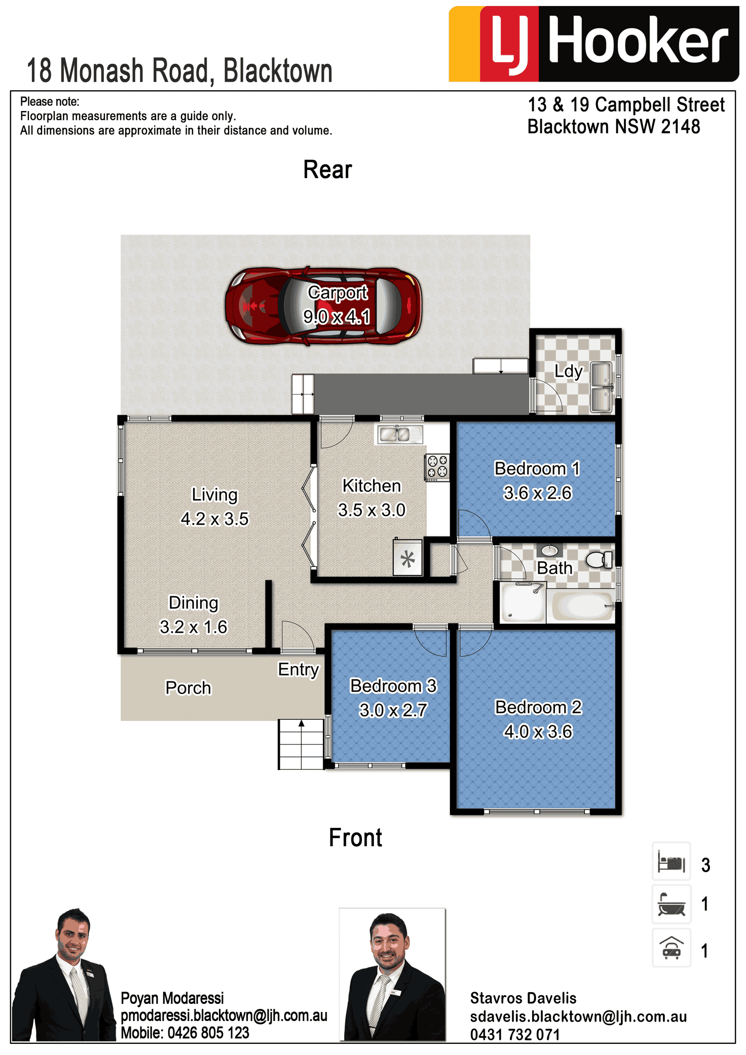 Floorplan of Homely house listing, 18 Monash Road, Blacktown NSW 2148