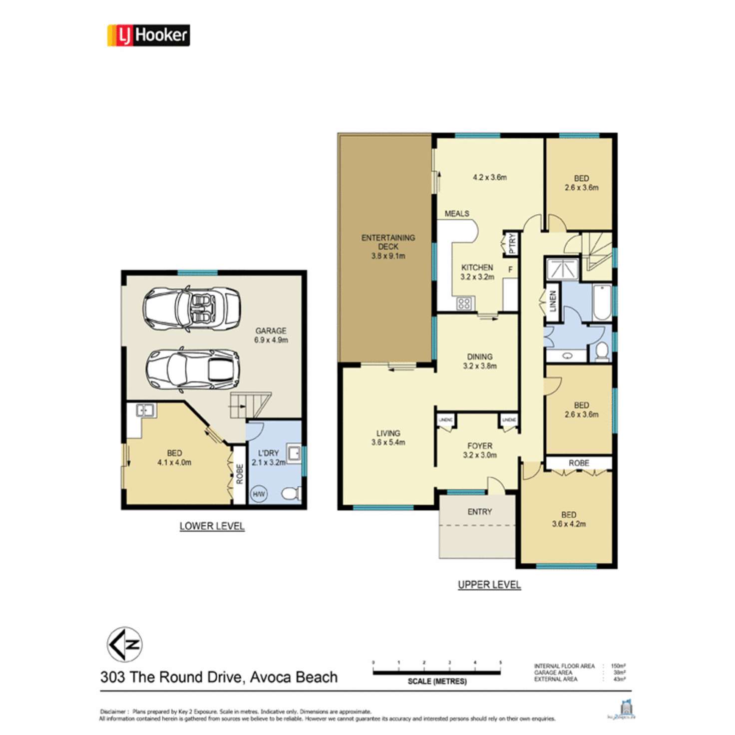 Floorplan of Homely house listing, 303 The Round Drive, Avoca Beach NSW 2251