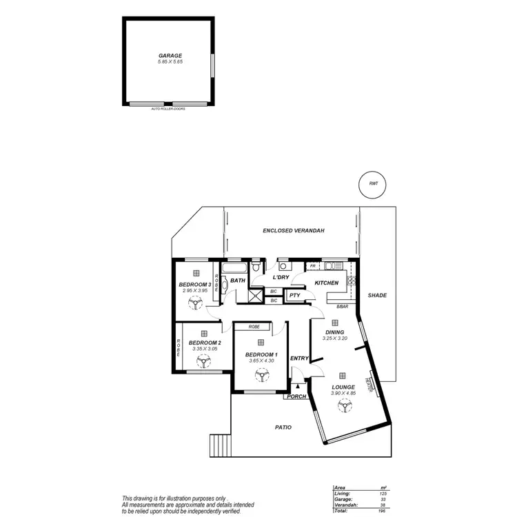 Floorplan of Homely house listing, 12 Highfield Drive, Tea Tree Gully SA 5091