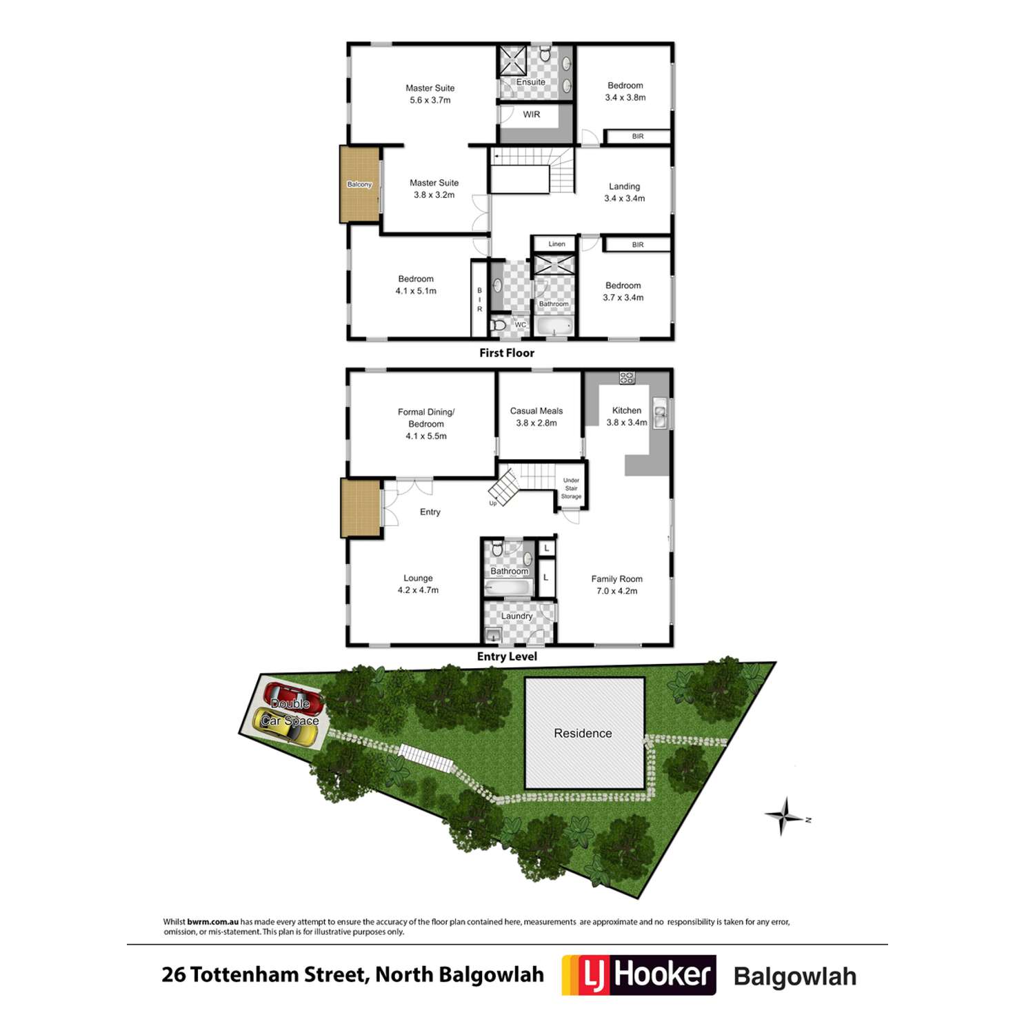 Floorplan of Homely house listing, 26 Tottenham Street, North Balgowlah NSW 2093