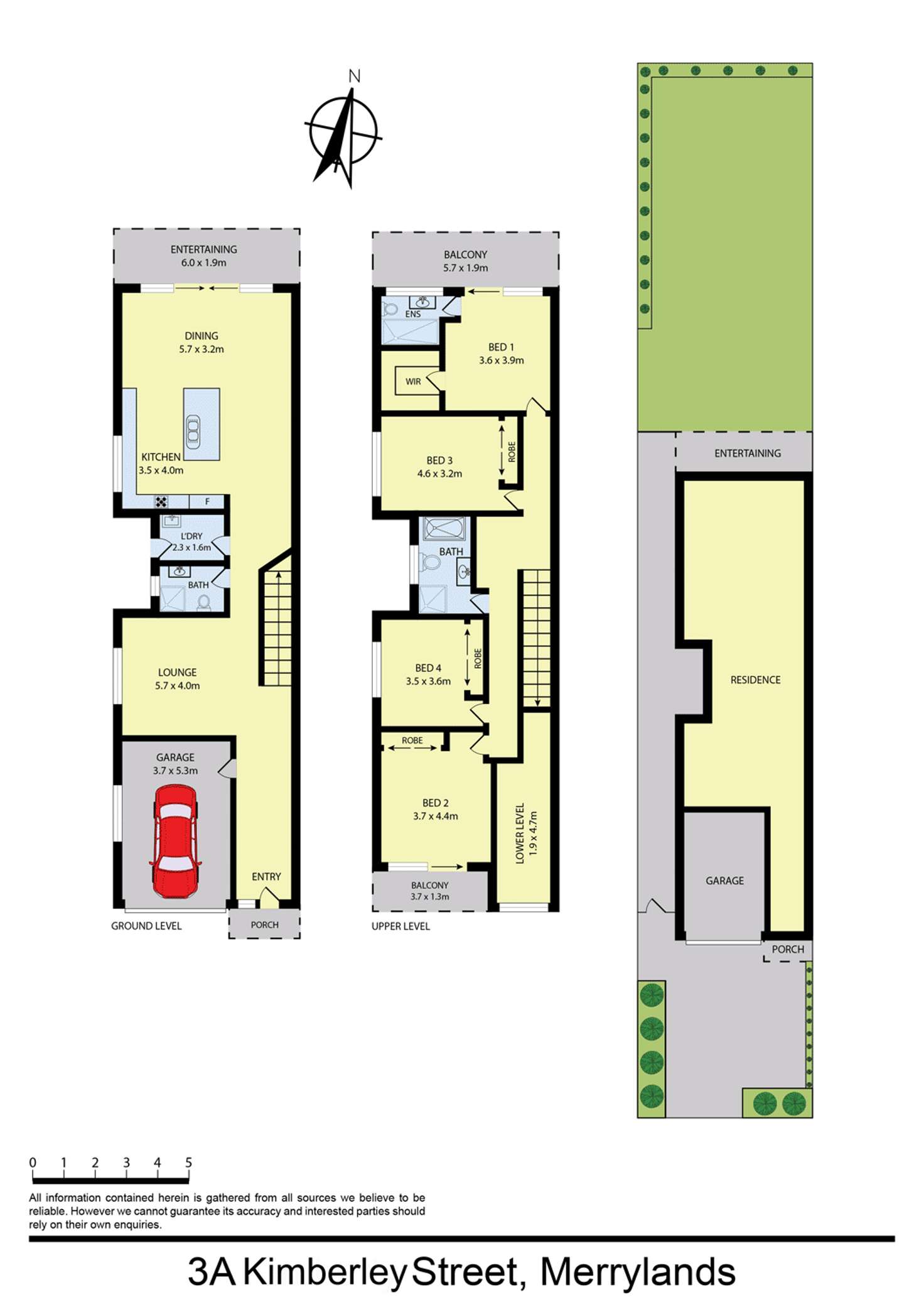 Floorplan of Homely house listing, 3a Kimberley Street, Merrylands NSW 2160