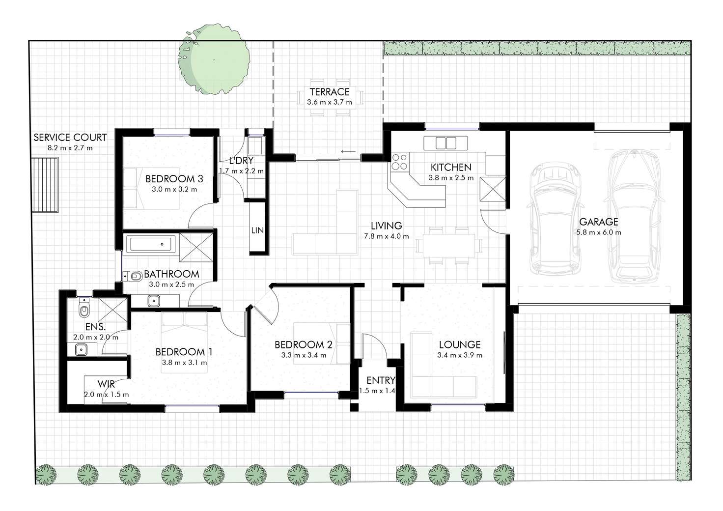 Floorplan of Homely house listing, 27 Osborne Street, Albert Park SA 5014