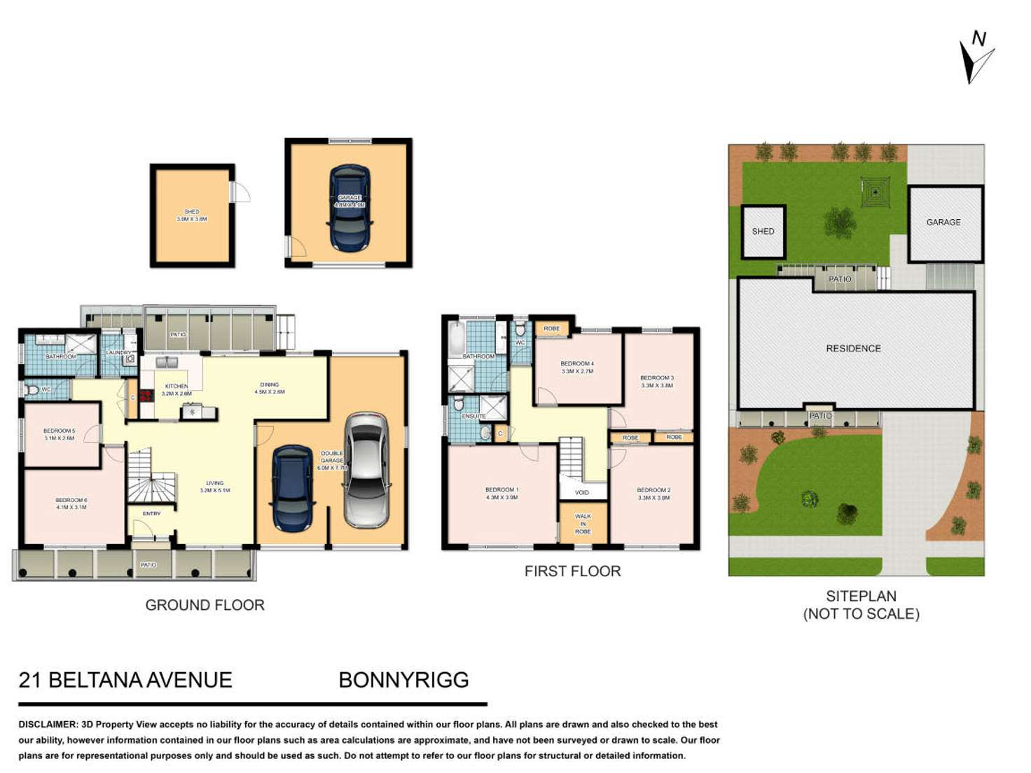 Floorplan of Homely house listing, 21 Beltana Avenue, Bonnyrigg NSW 2177