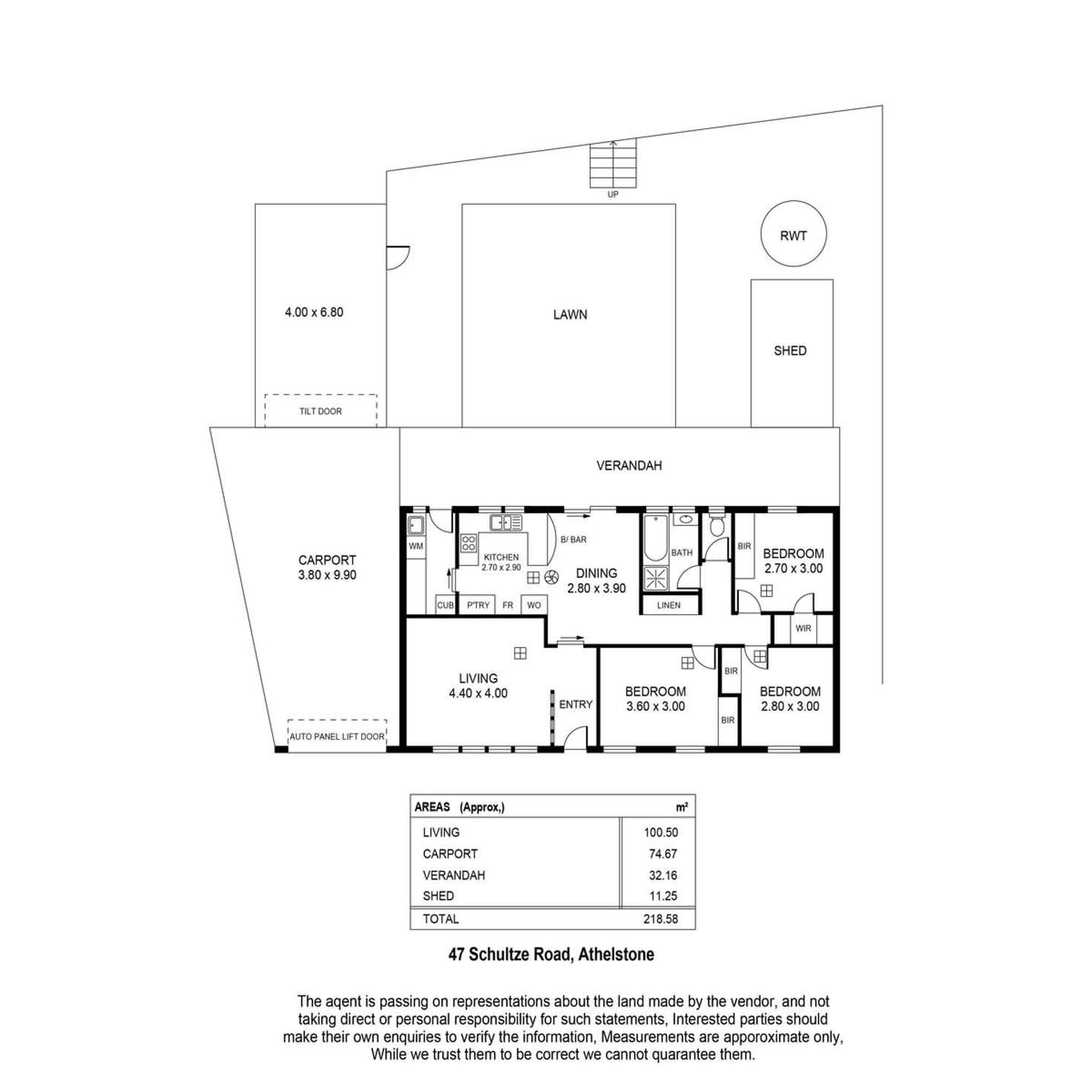 Floorplan of Homely house listing, 47 Schulze Road, Athelstone SA 5076