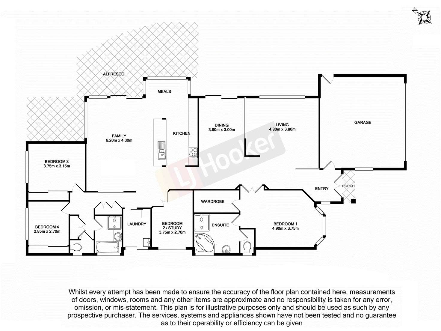 Floorplan of Homely house listing, 23 Circlewood Court, Algester QLD 4115