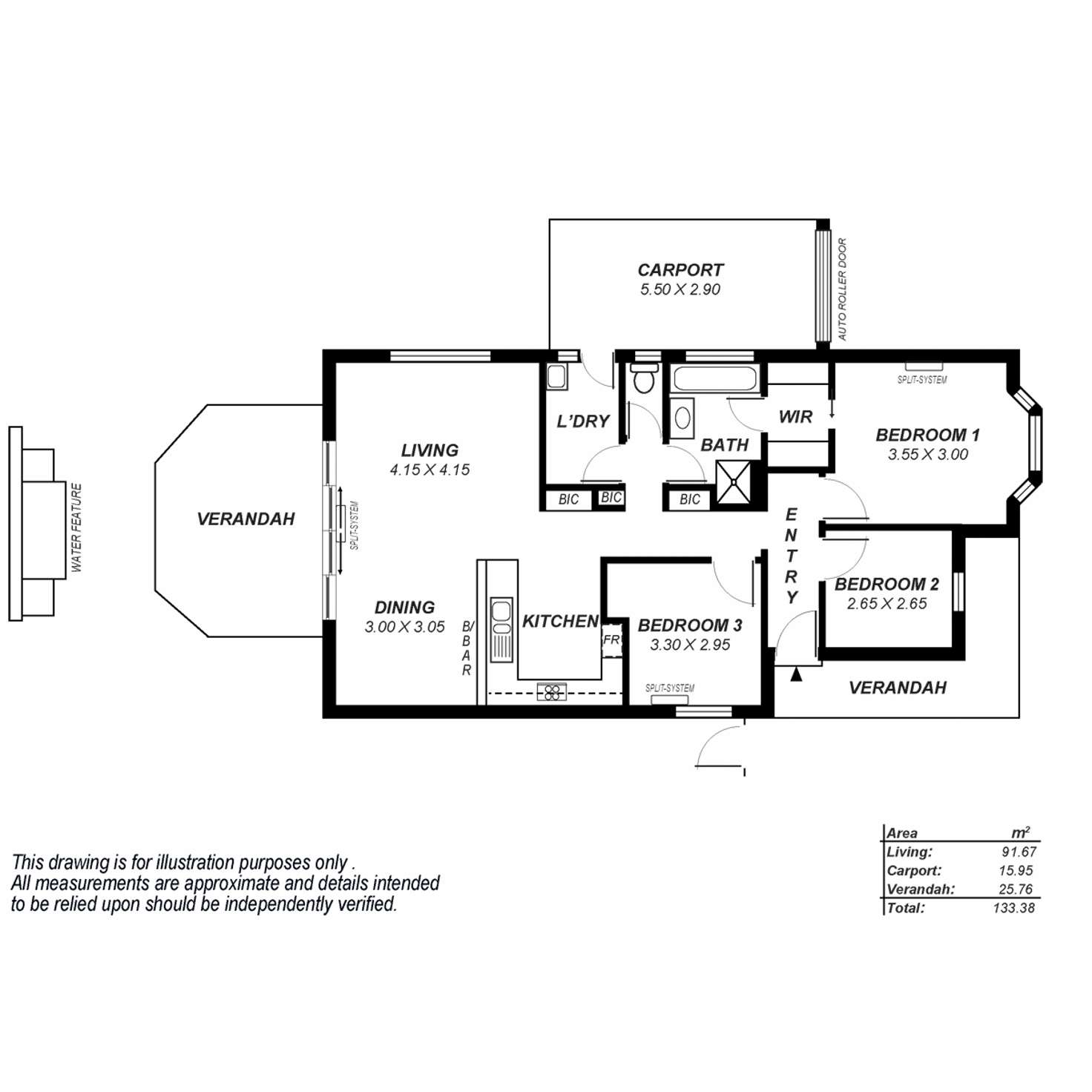 Floorplan of Homely house listing, 9 Sandpiper Chase, Mawson Lakes SA 5095
