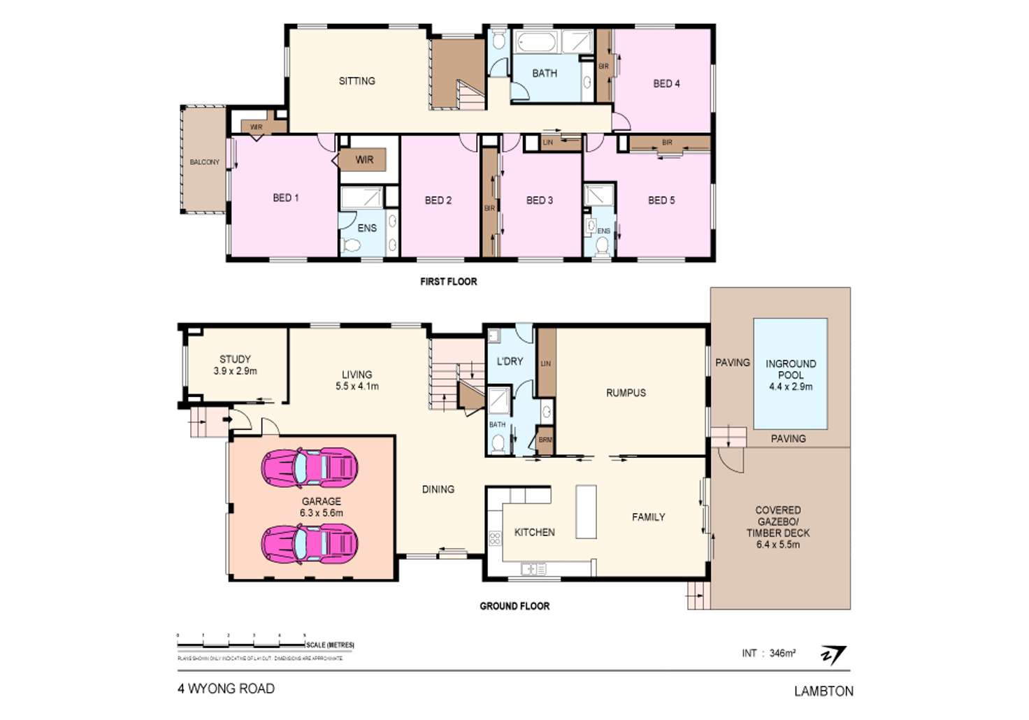 Floorplan of Homely house listing, 4 Wyong Road, Lambton NSW 2299