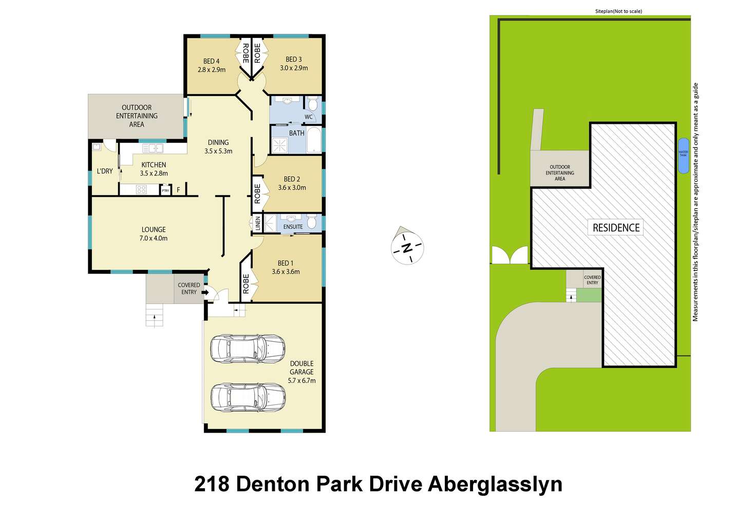 Floorplan of Homely house listing, 218 Denton Park Drive, Aberglasslyn NSW 2320