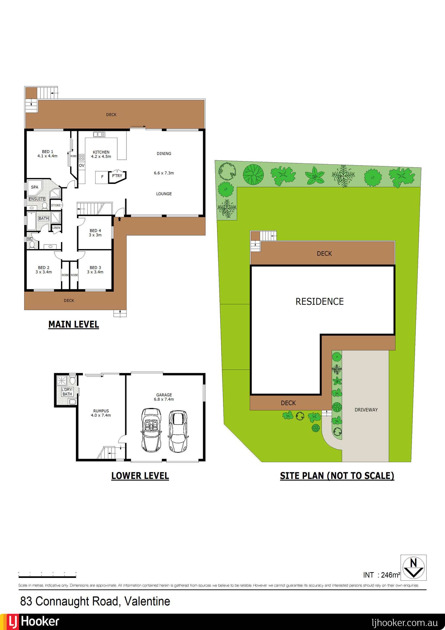 Floorplan of Homely house listing, 83 Connaught Road, Valentine NSW 2280