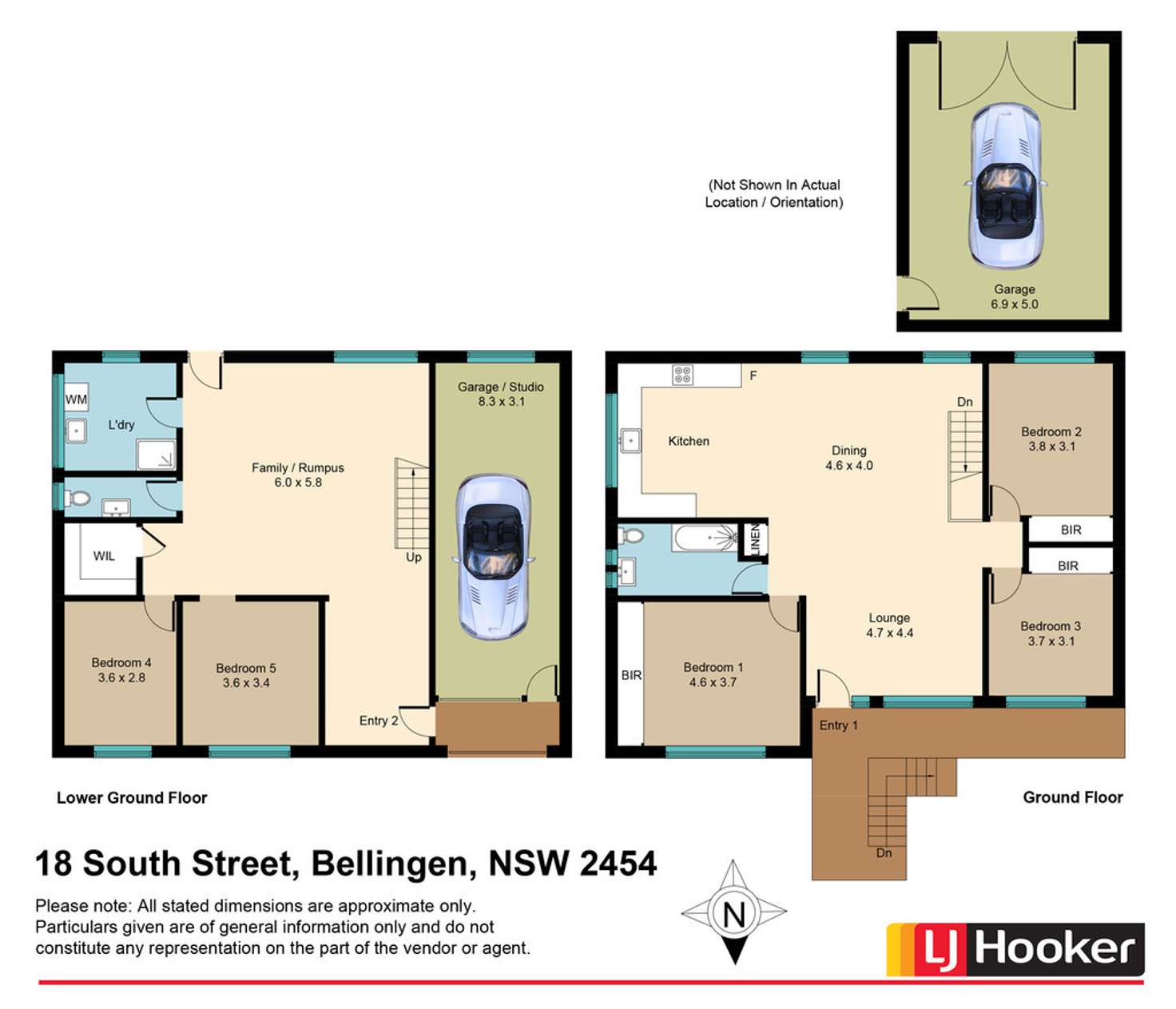 Floorplan of Homely house listing, 18 South Street, Bellingen NSW 2454