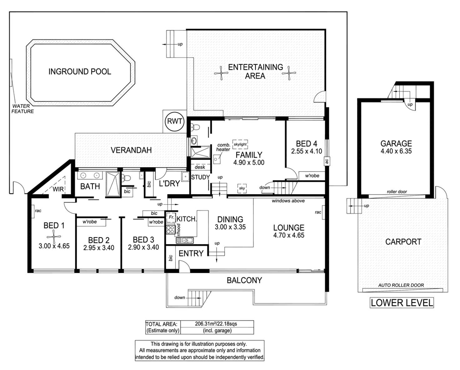Floorplan of Homely house listing, 15 Gooroonga Street, Seaview Downs SA 5049