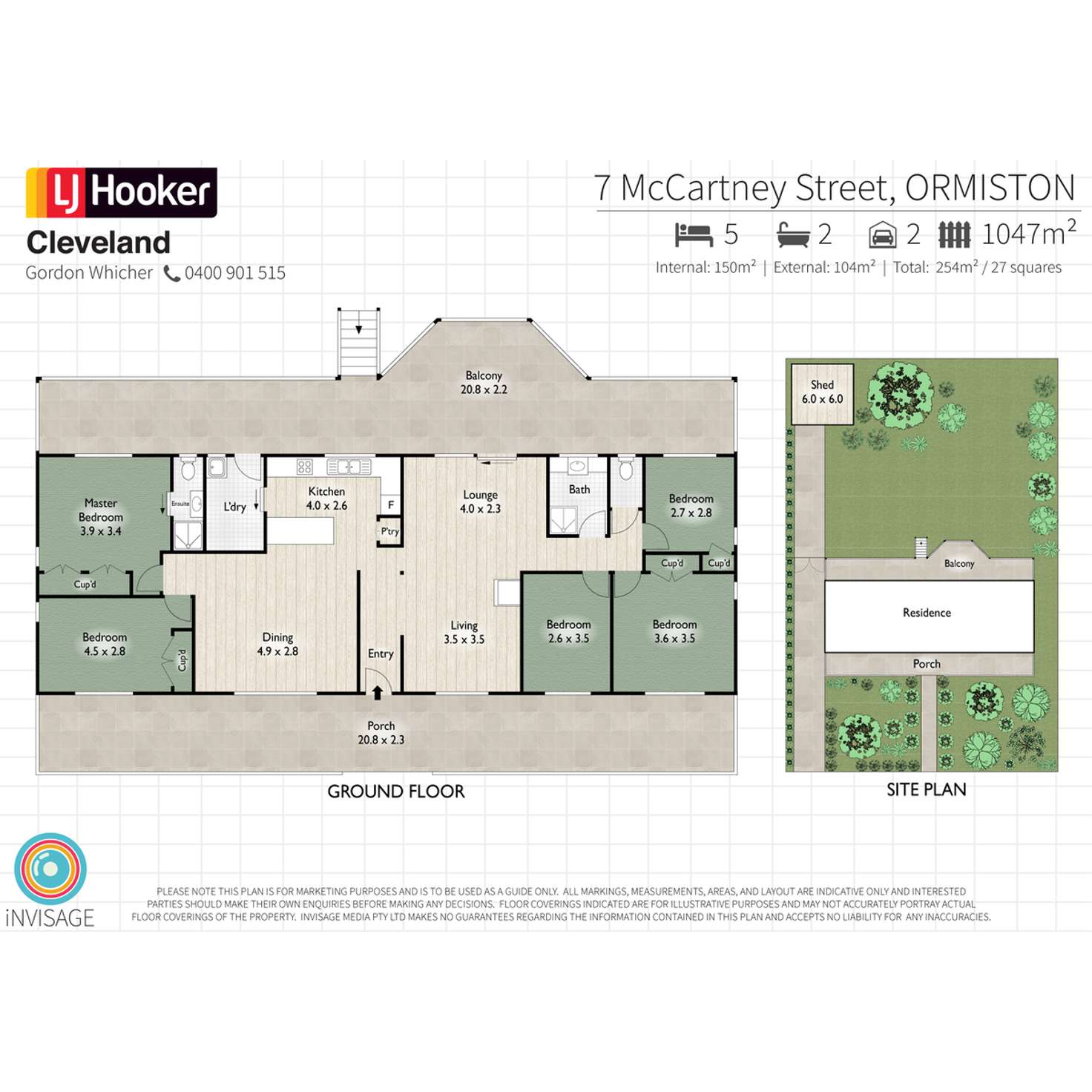 Floorplan of Homely house listing, 7 McCartney Street, Ormiston QLD 4160