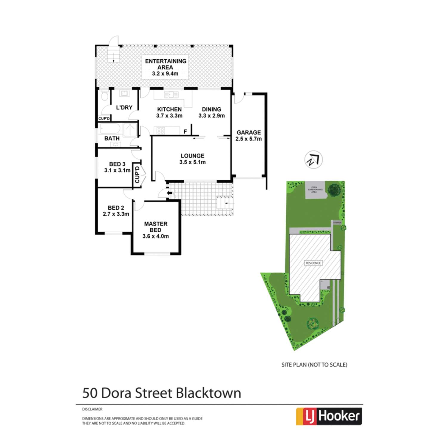 Floorplan of Homely house listing, 50 Dora Street, Blacktown NSW 2148