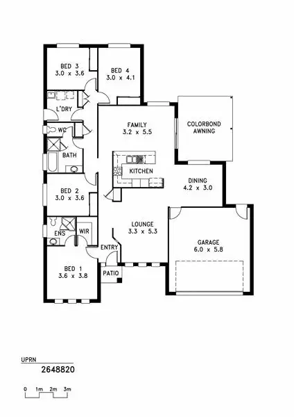 Floorplan of Homely house listing, Address available on request