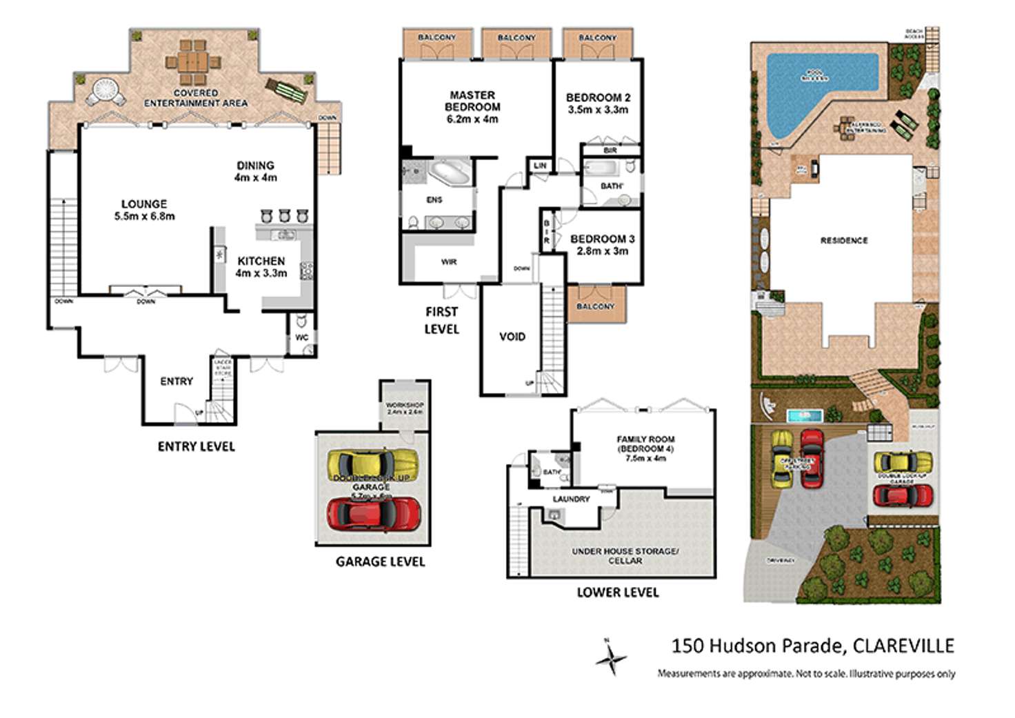 Floorplan of Homely house listing, 150 Hudson Parade, Clareville NSW 2107