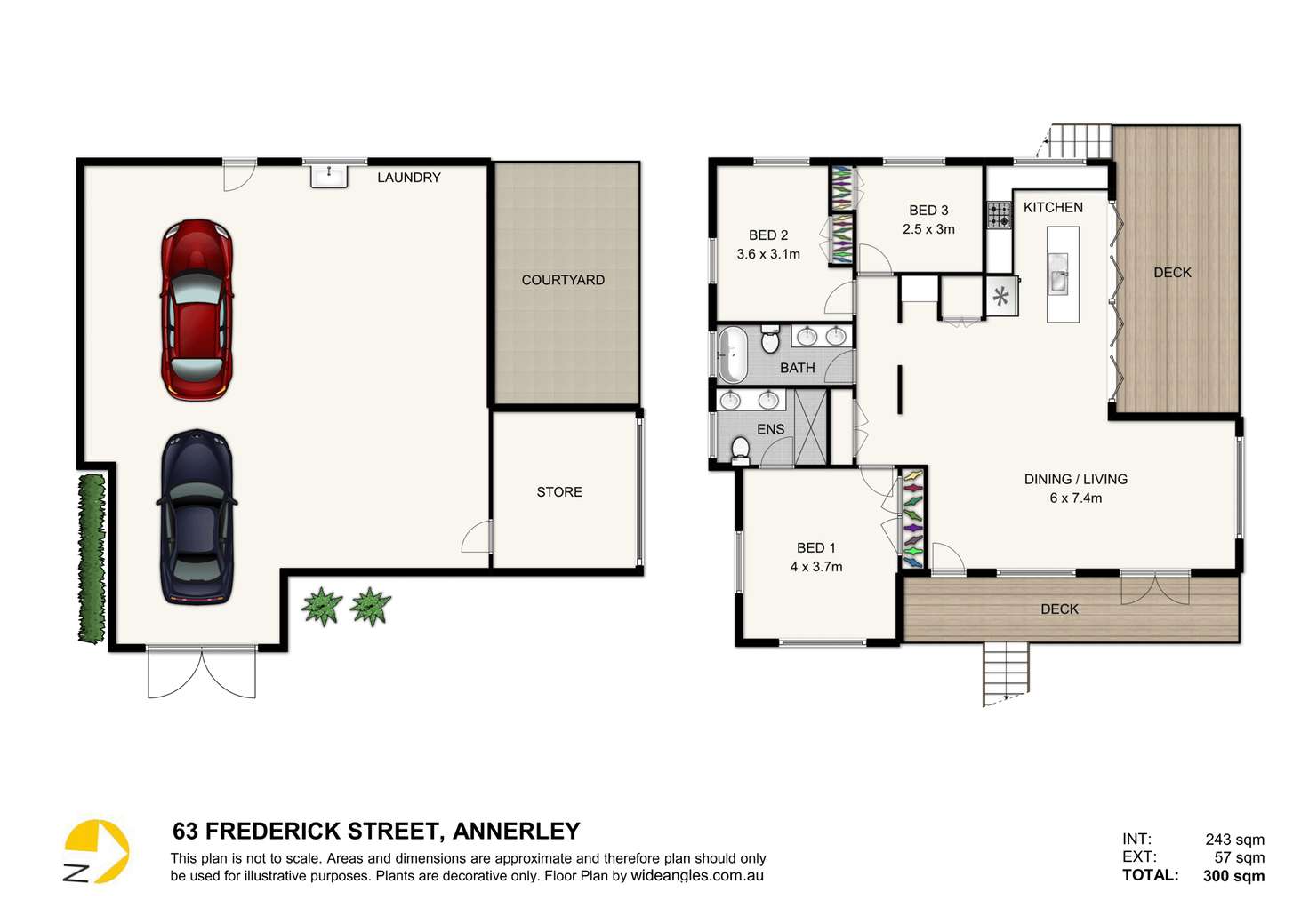 Floorplan of Homely house listing, 63 Frederick Street, Annerley QLD 4103