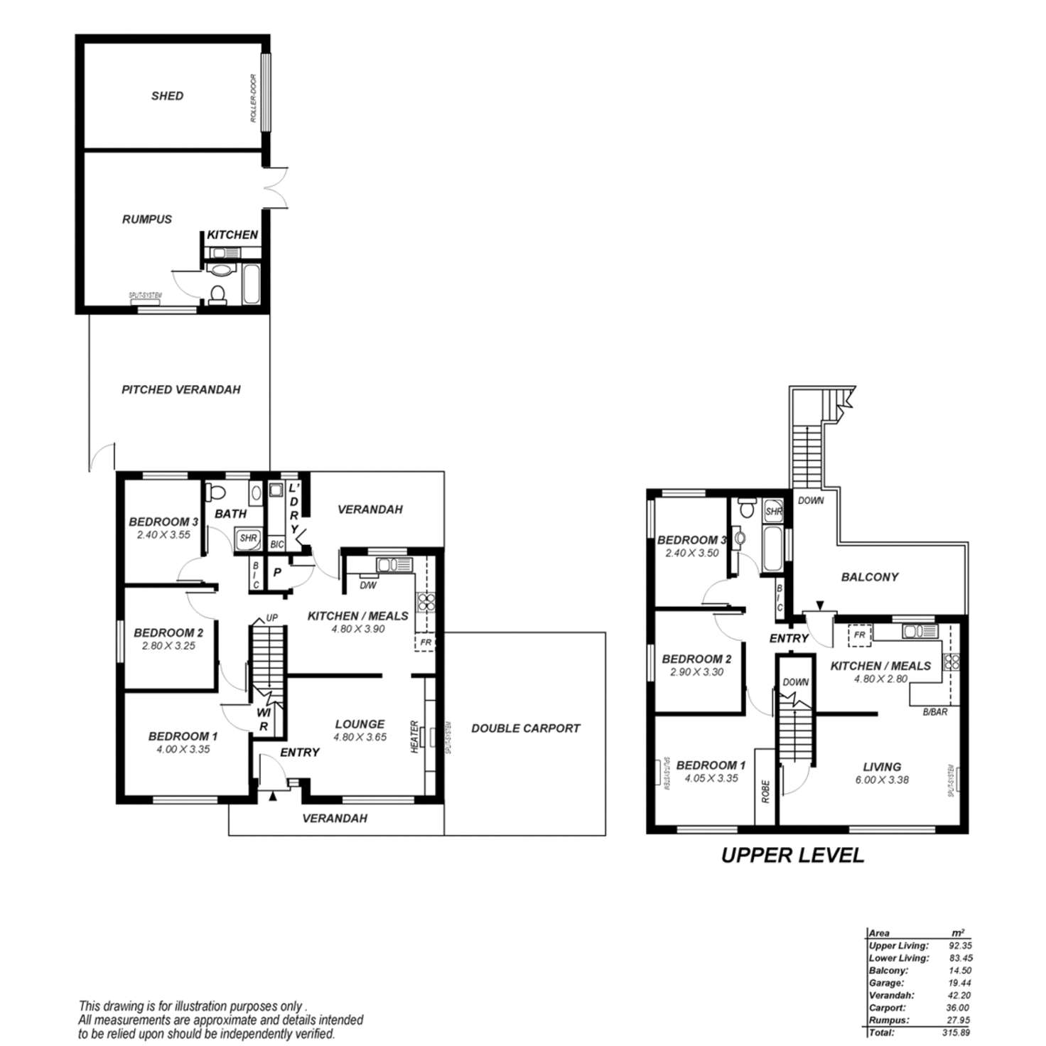 Floorplan of Homely house listing, 21 Valley View Drive, Highbury SA 5089