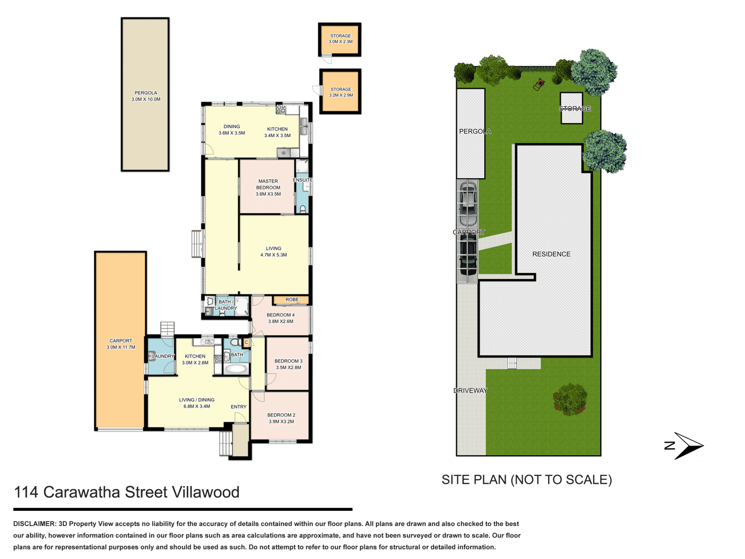 Floorplan of Homely house listing, 114 Carawatha Street, Villawood NSW 2163