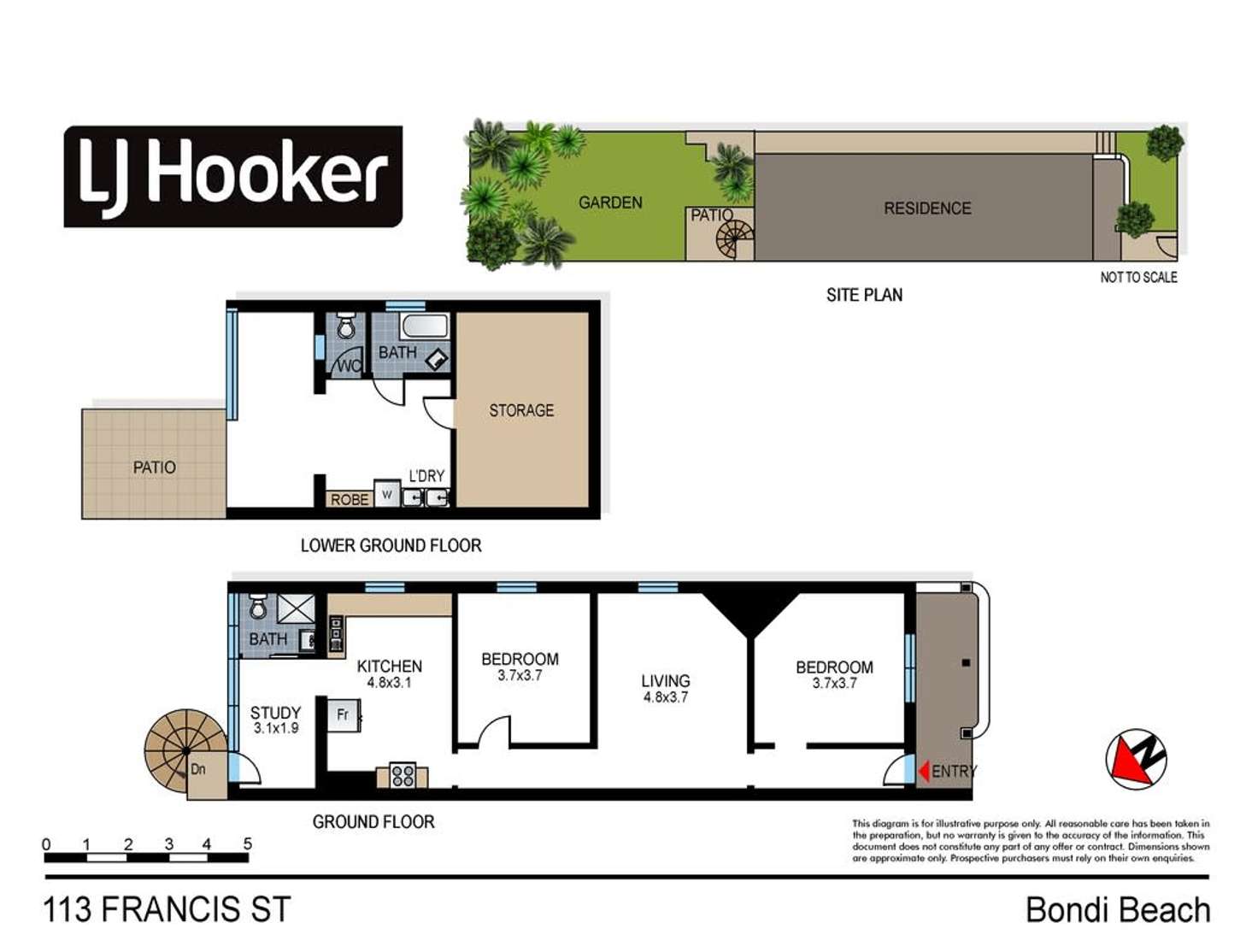 Floorplan of Homely house listing, 113 Francis Street, Bondi Beach NSW 2026