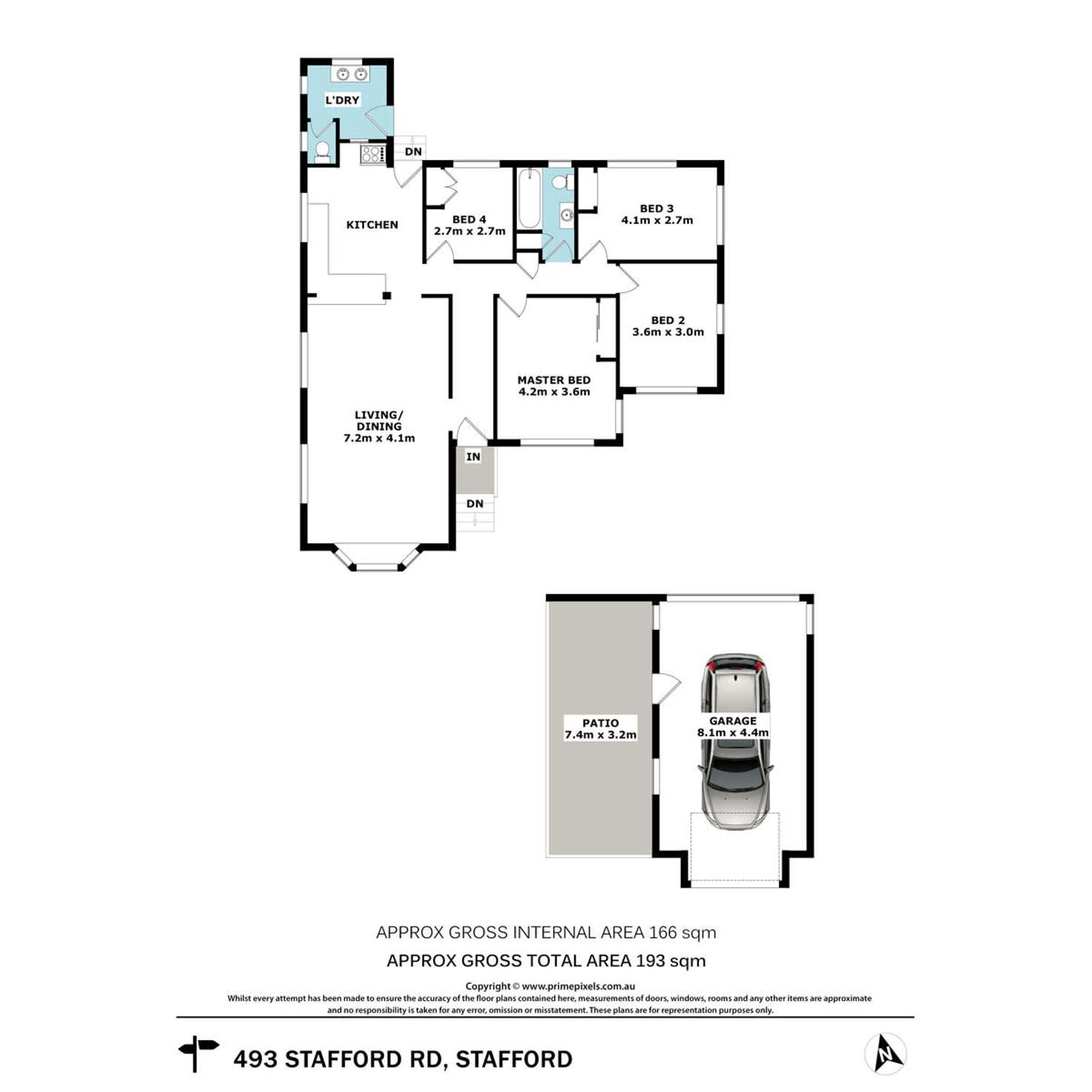 Floorplan of Homely house listing, 493 Stafford Road, Stafford QLD 4053