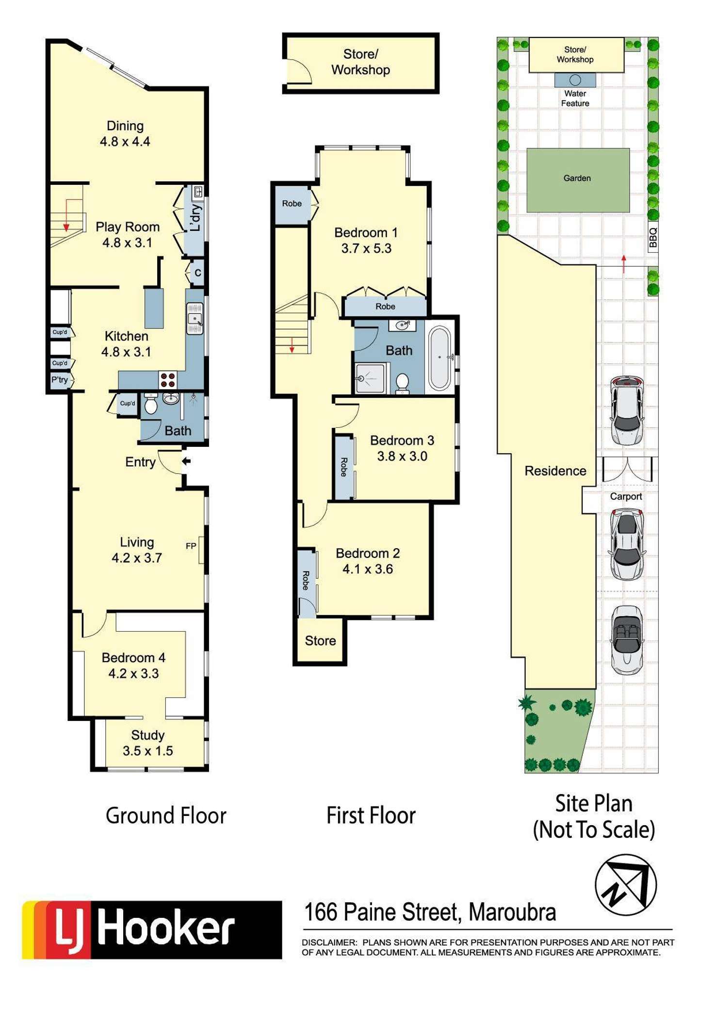 Floorplan of Homely house listing, 166 Paine Street, Maroubra NSW 2035