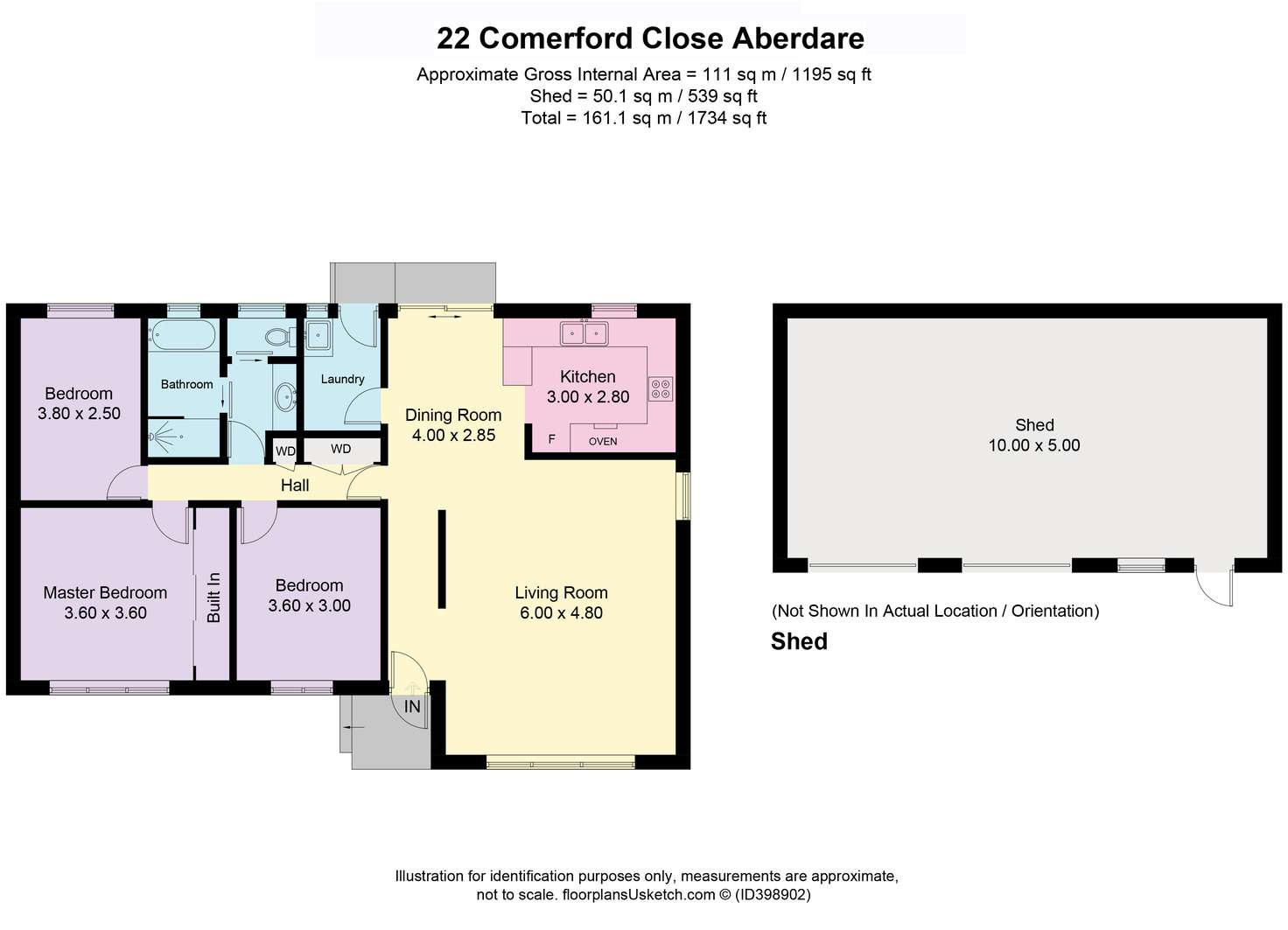 Floorplan of Homely house listing, 22 Comerford Close, Aberdare NSW 2325