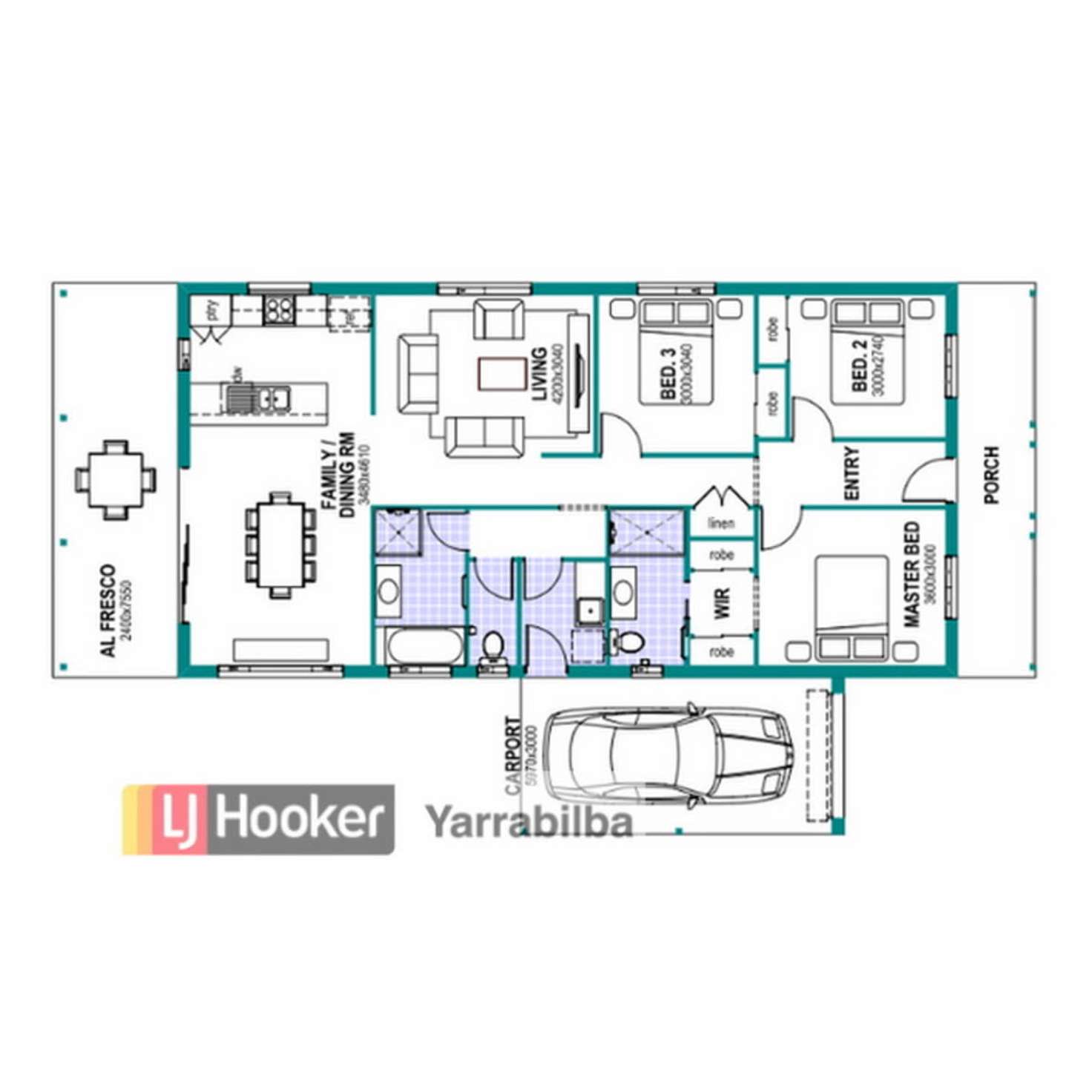 Floorplan of Homely house listing, 19 Huggins Avenue, Yarrabilba QLD 4207