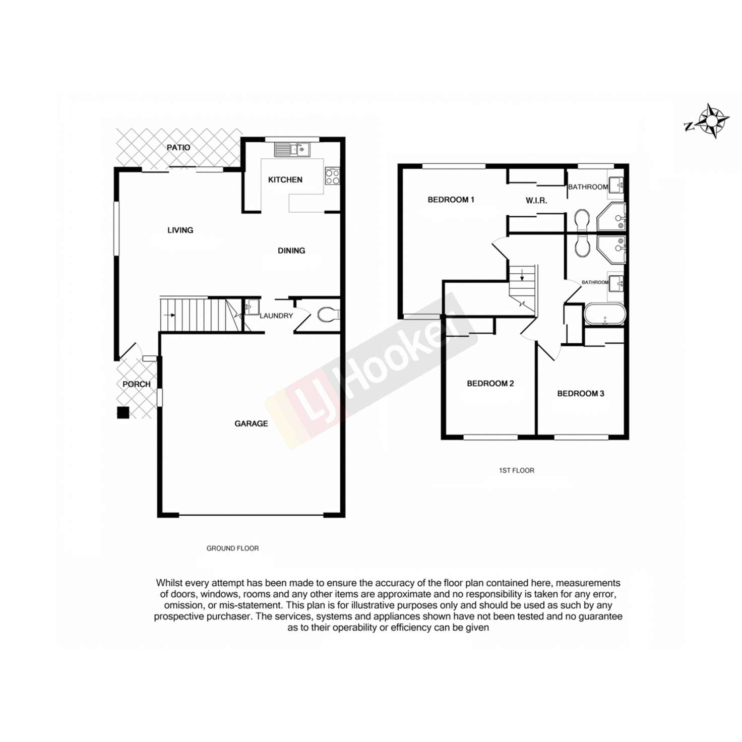 Floorplan of Homely townhouse listing, 31/9 Eduard Place, Calamvale QLD 4116