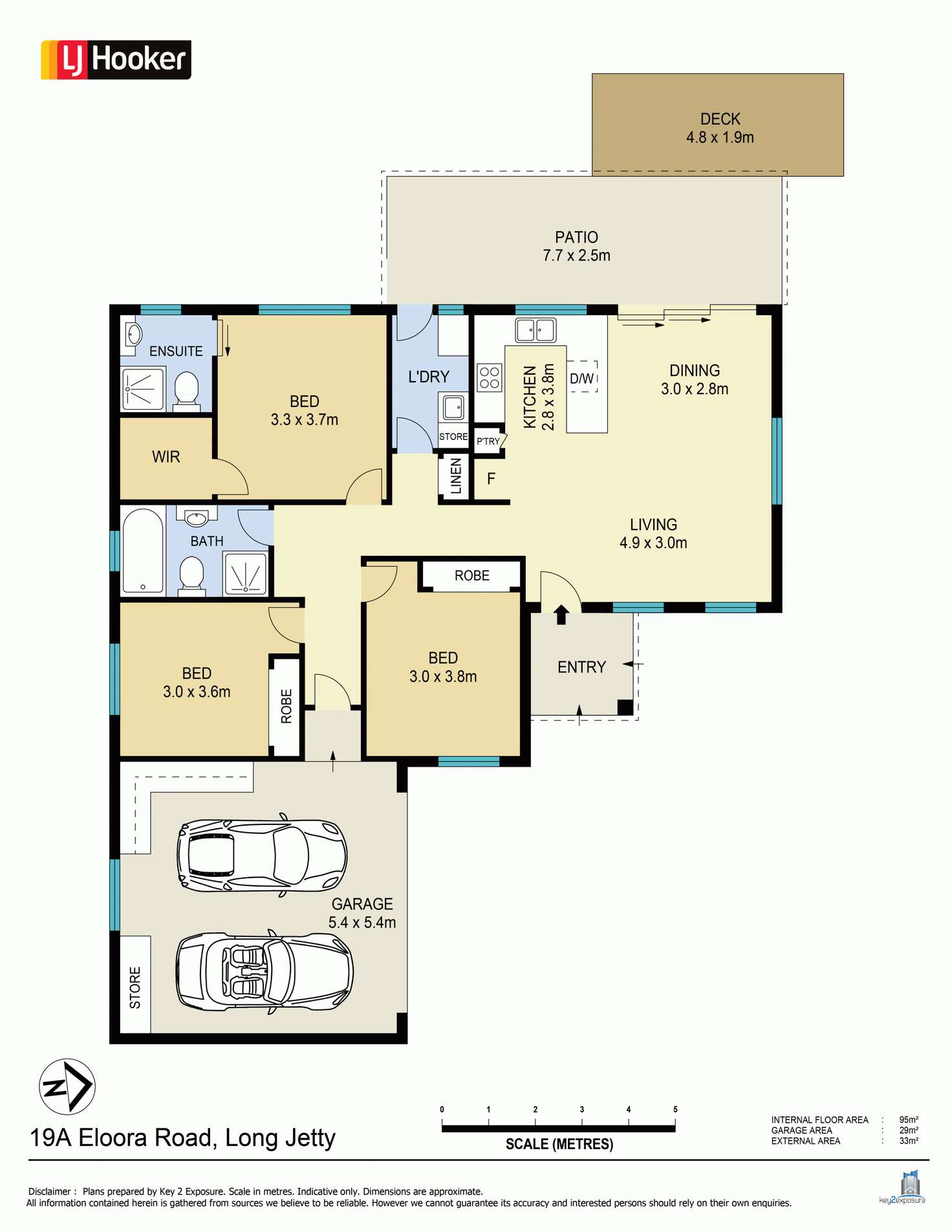 Floorplan of Homely villa listing, 19A Eloora Road, Long Jetty NSW 2261