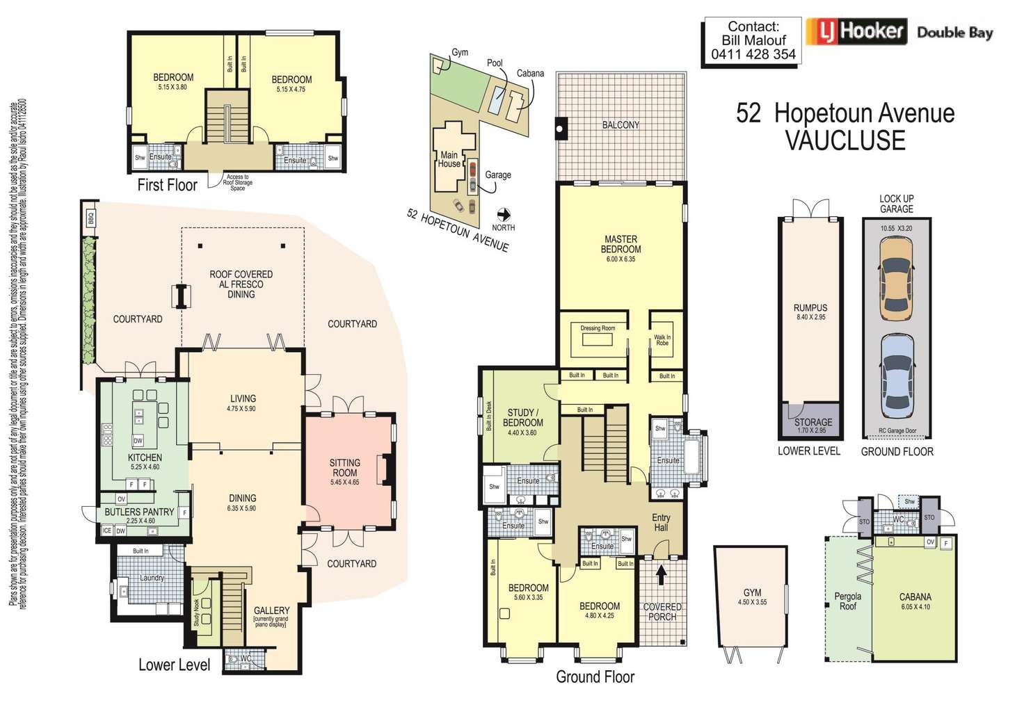 Floorplan of Homely house listing, 52 Hopetoun Avenue, Vaucluse NSW 2030