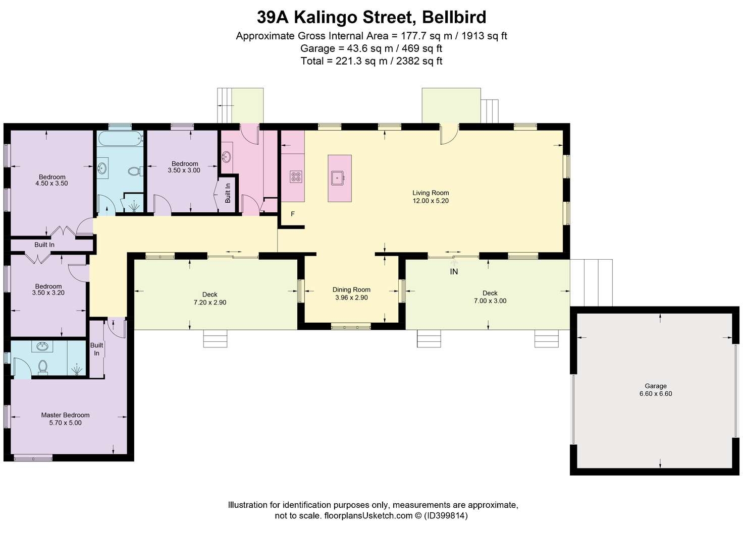 Floorplan of Homely house listing, 39A Kalingo Street, Bellbird NSW 2325