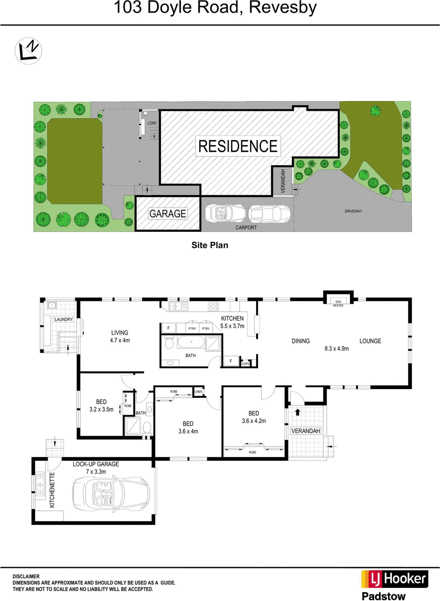 Floorplan of Homely house listing, 103 Doyle Road, Revesby NSW 2212