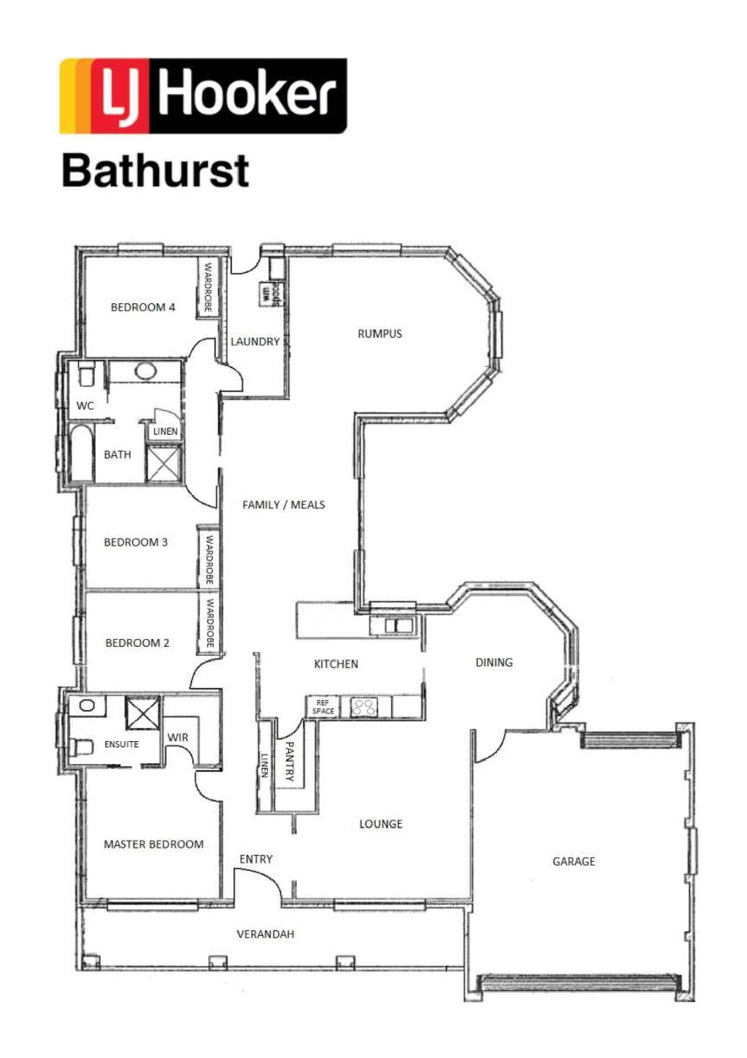 Floorplan of Homely house listing, 11 Rosemont Avenue, Kelso NSW 2795