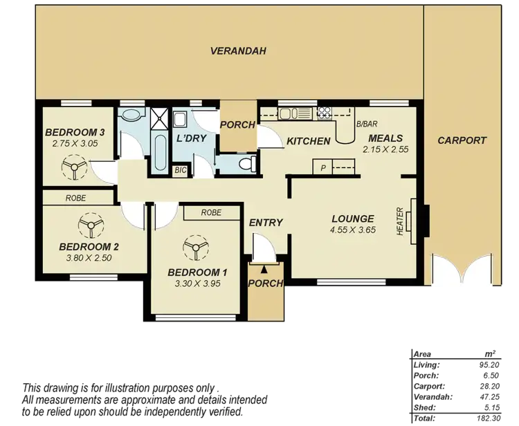 Floorplan of Homely house listing, 37 Rednall Street, Tea Tree Gully SA 5091