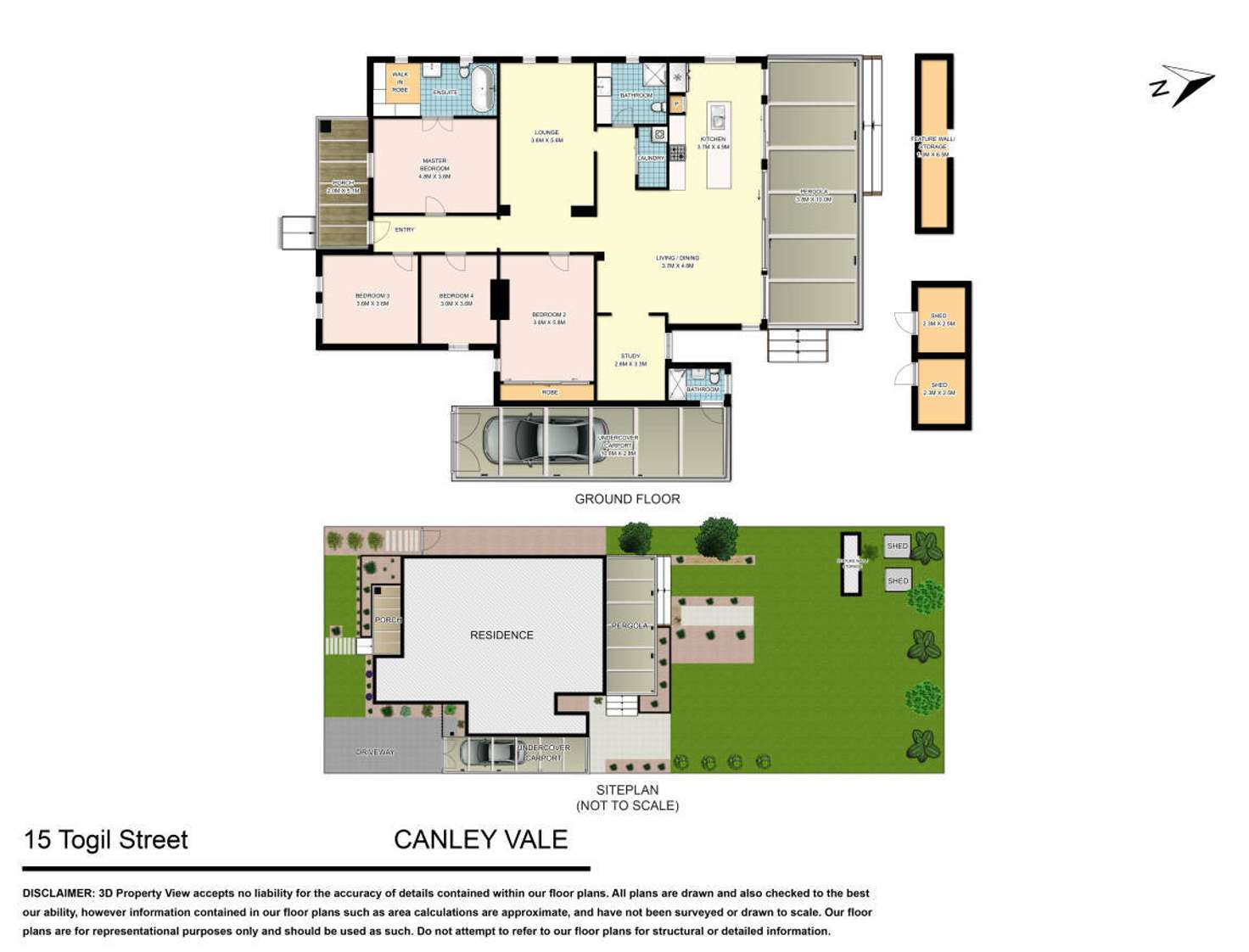 Floorplan of Homely house listing, 15 Togil Street, Canley Vale NSW 2166