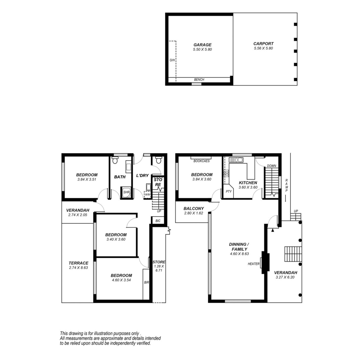 Floorplan of Homely house listing, 13 Alta Crescent, Stirling SA 5152