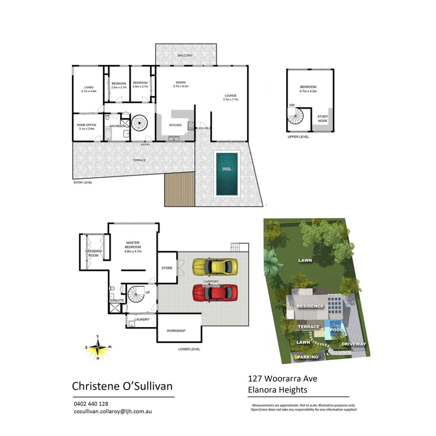 Floorplan of Homely house listing, 127 Woorarra Avenue, Elanora Heights NSW 2101