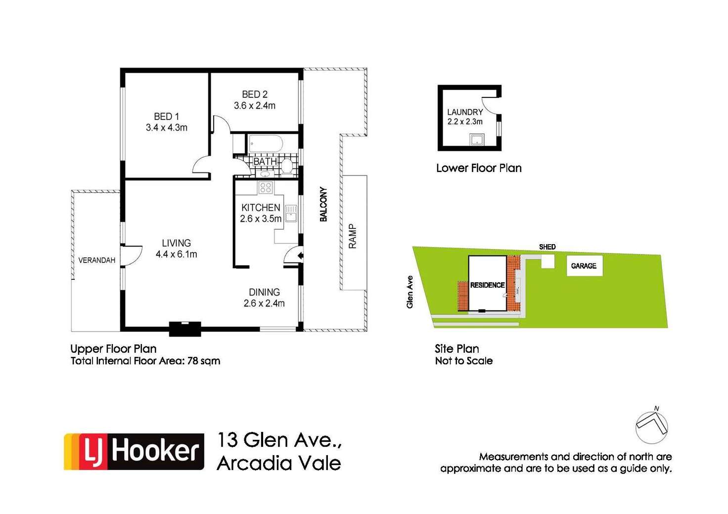 Floorplan of Homely house listing, 13 Glen Avenue, Arcadia Vale NSW 2283