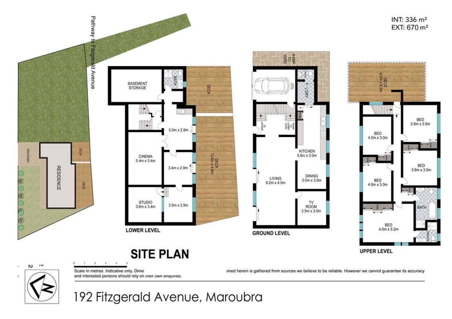 Floorplan of Homely house listing, 192 Fitzgerald Avenue, Maroubra NSW 2035