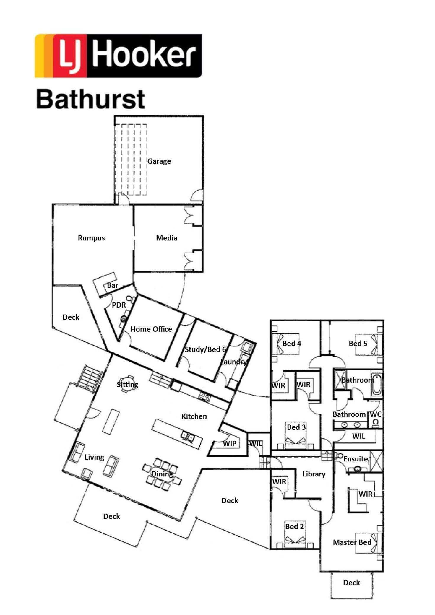 Floorplan of Homely house listing, 71 Tandora Street, Kelso NSW 2795