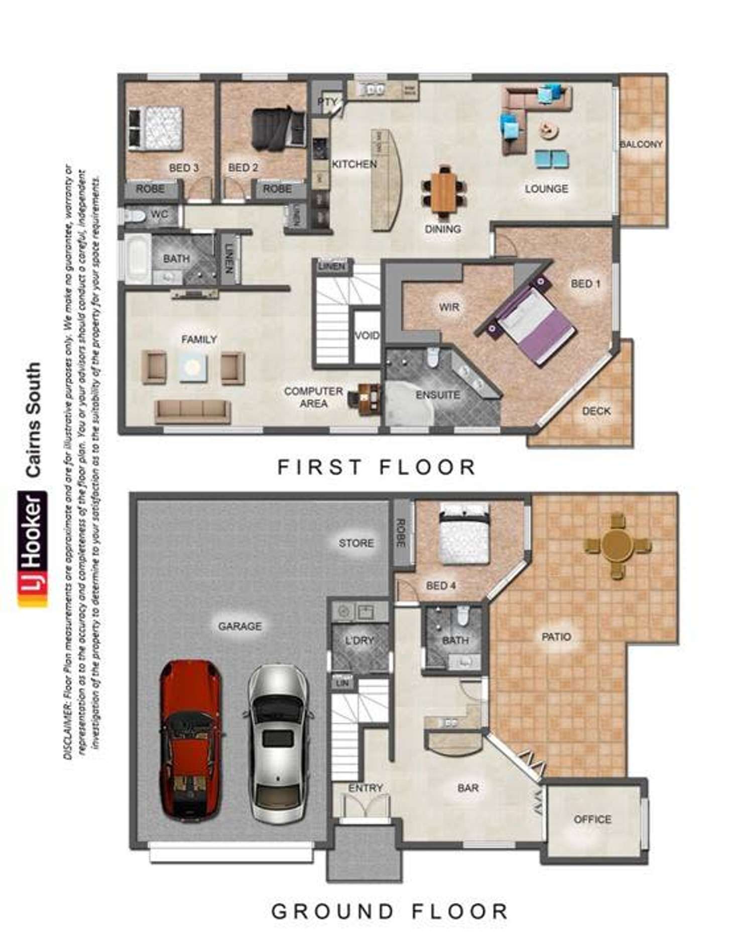 Floorplan of Homely house listing, 13 Senate Street, Bentley Park QLD 4869