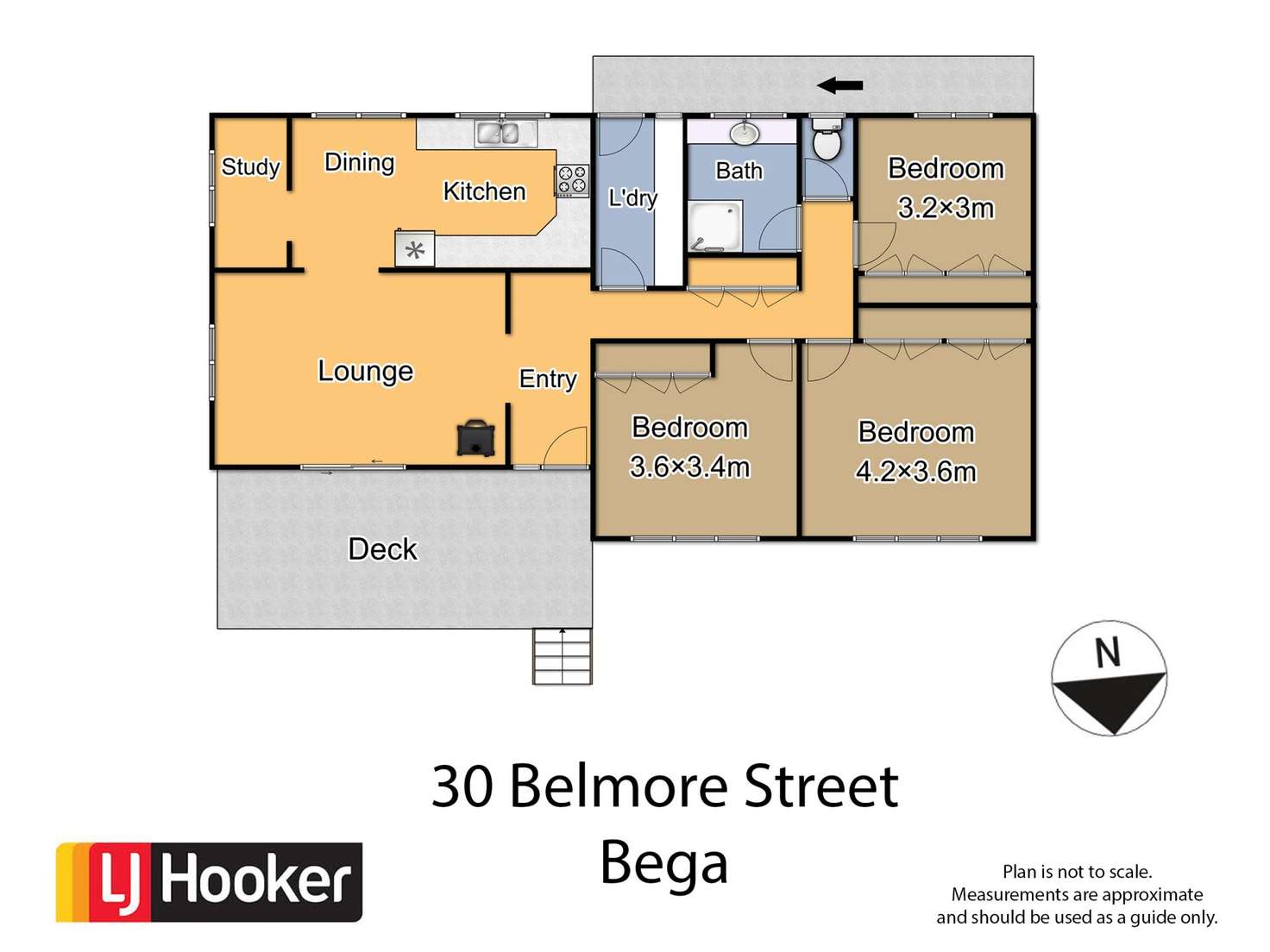 Floorplan of Homely house listing, 30 Belmore Street, Bega NSW 2550